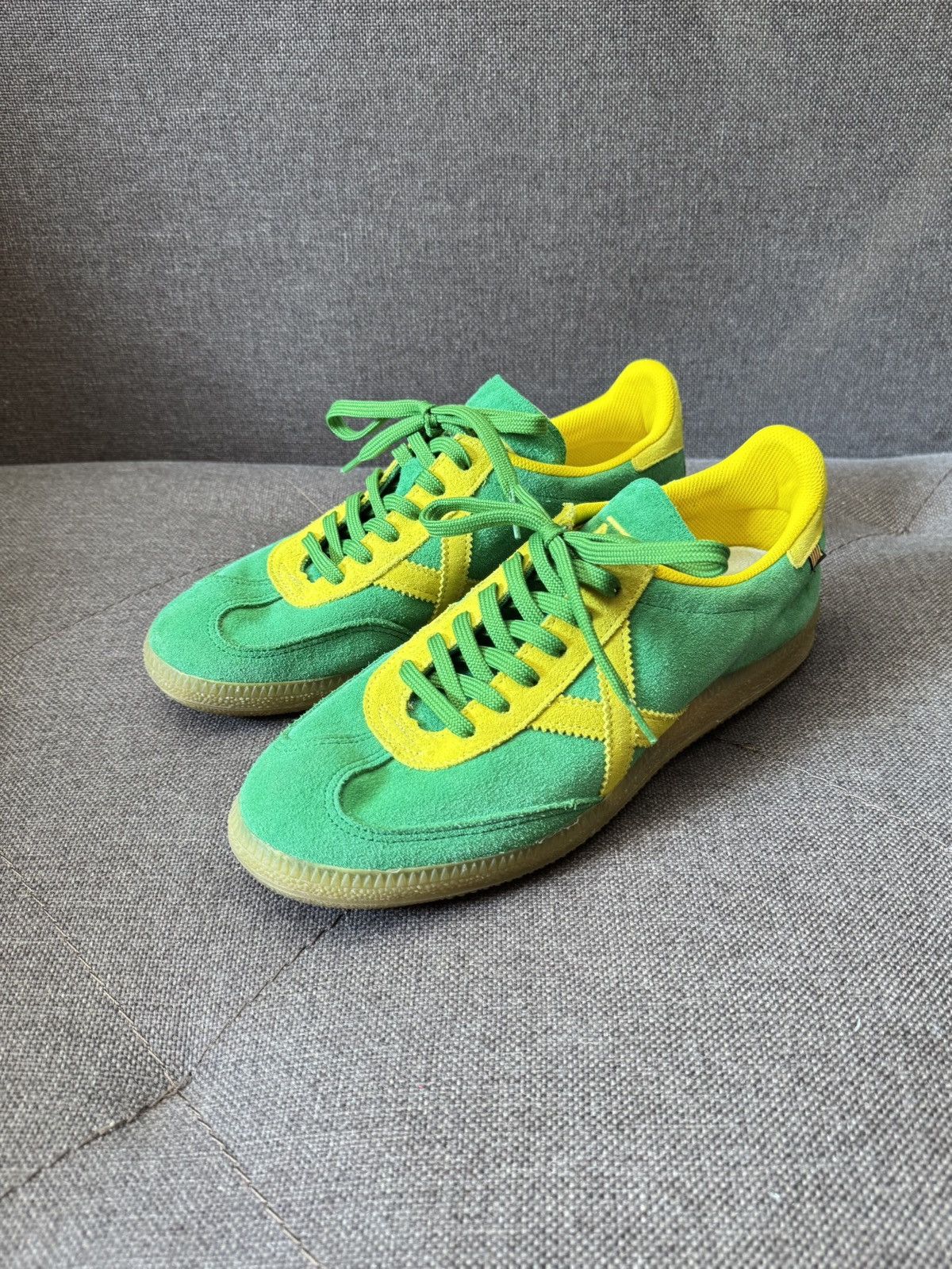 Penalty Munich From Barcelona y2k Brazil Suede Leather Low Sneakers Size US 8 / EU 41 - 5 Thumbnail