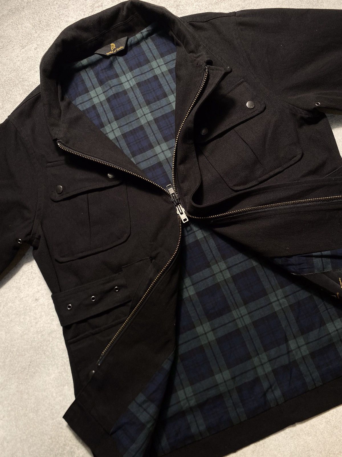 Japanese Brand × Vintage Vintage Military Black Jacket Size US XL / EU 56 / 4 - 5 Thumbnail