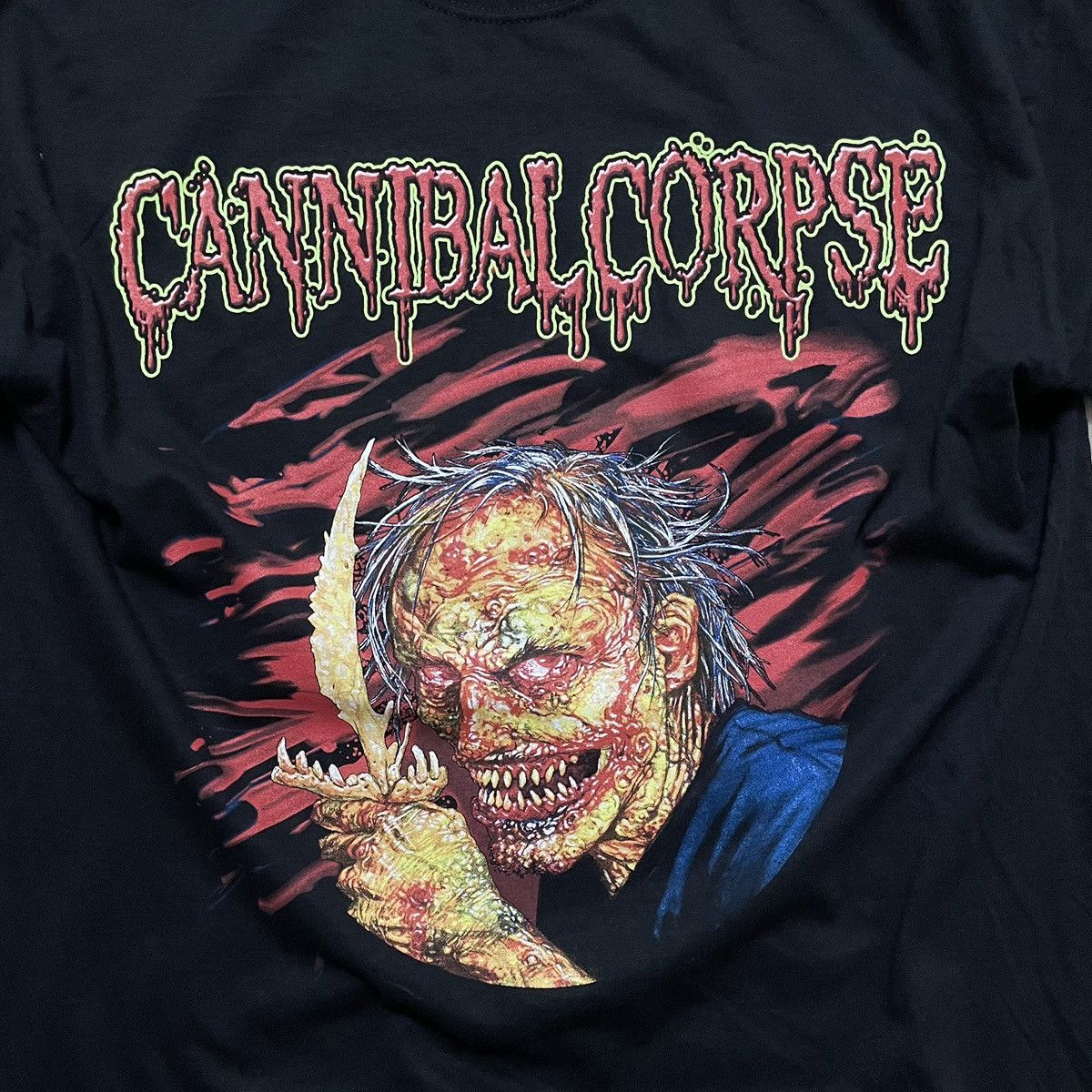 Fruit Of The Loom Vintage Cannibal Corpse “ Death Walking” tour 2007 Size US L / EU 52-54 / 3 - 3 Thumbnail