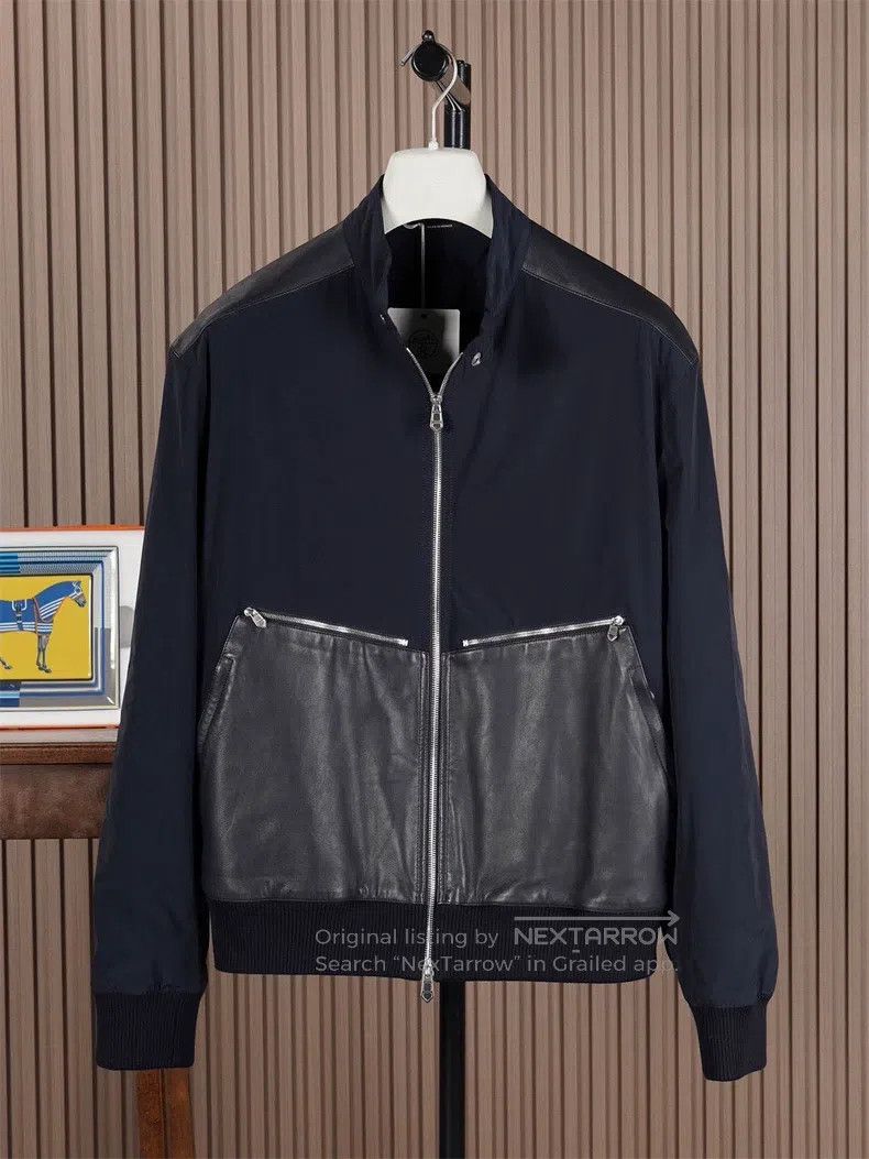 Hermes Hermes Men's collar jacket Size US L / EU 52-54 / 3 - 1 Thumbnail