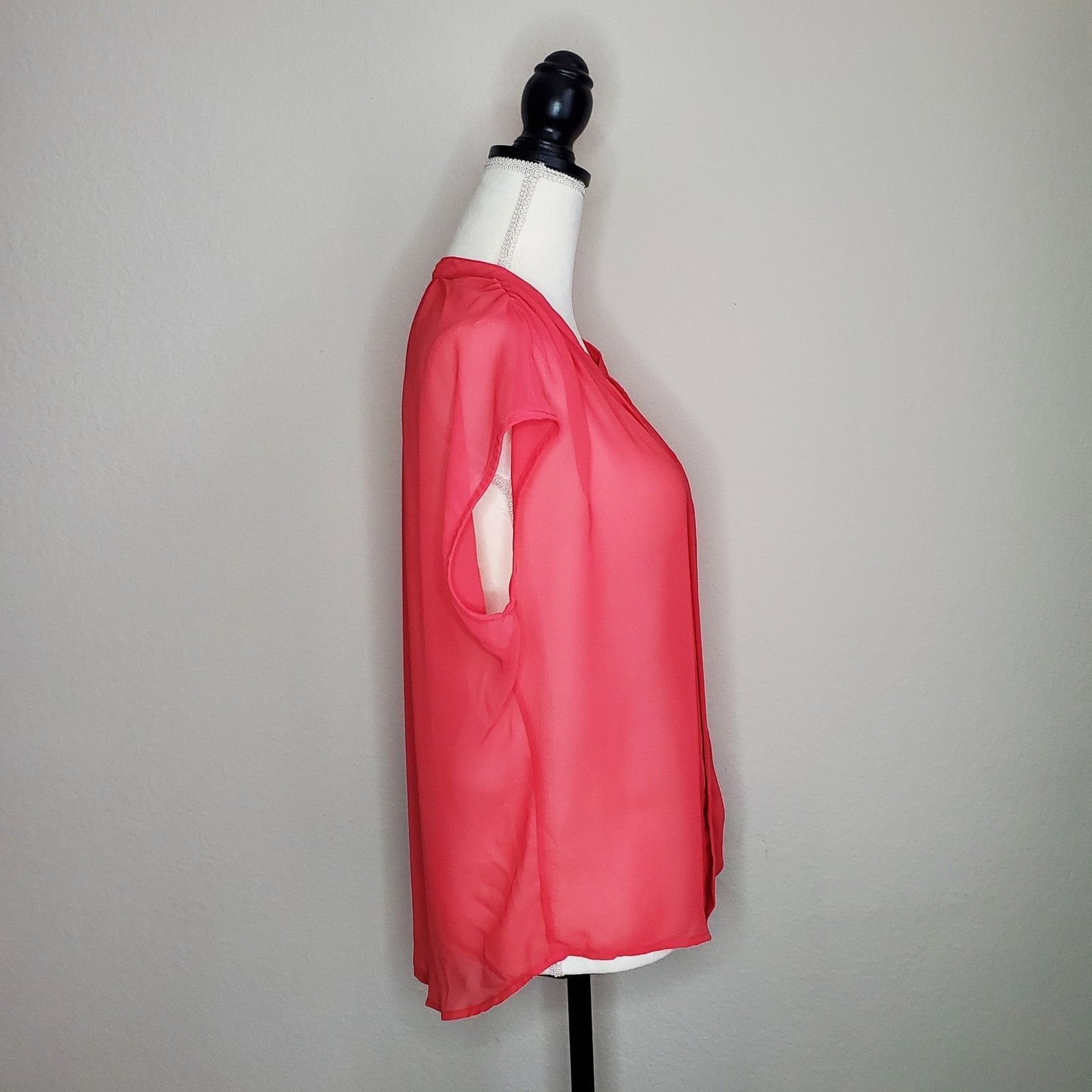 Other Red Haute Sheer Red Top Small Size S / US 4 / IT 40 - 2 Thumbnail
