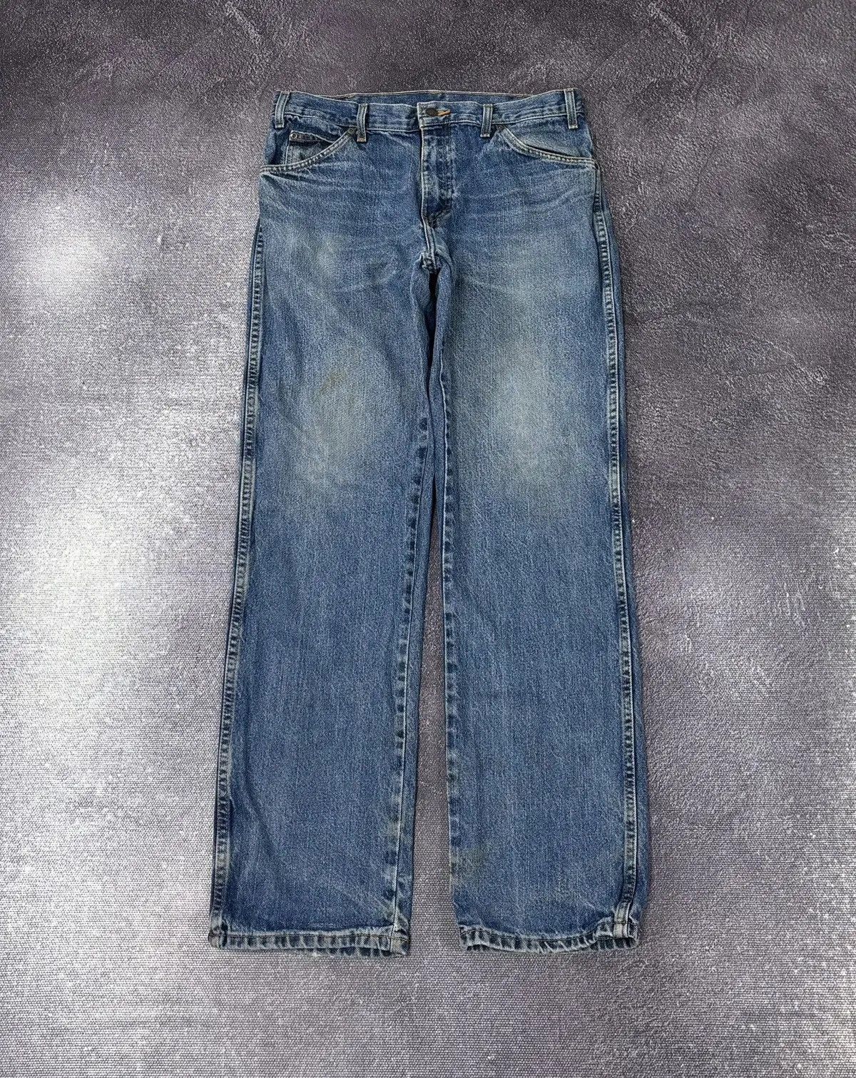 Dickies × Vintage Vintage Dickies Y2K Faded Blue Denim USA Hype Jeans Size US 32 / EU 48 - 2 Thumbnail