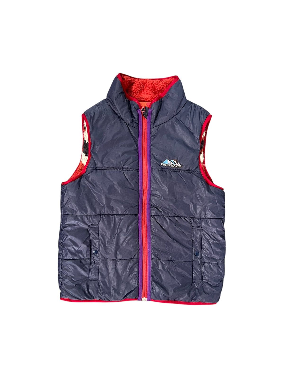 Japanese Brand Kriff Mayer Reversible Puffer Vest Size US L / EU 52-54 / 3 - 5 Thumbnail
