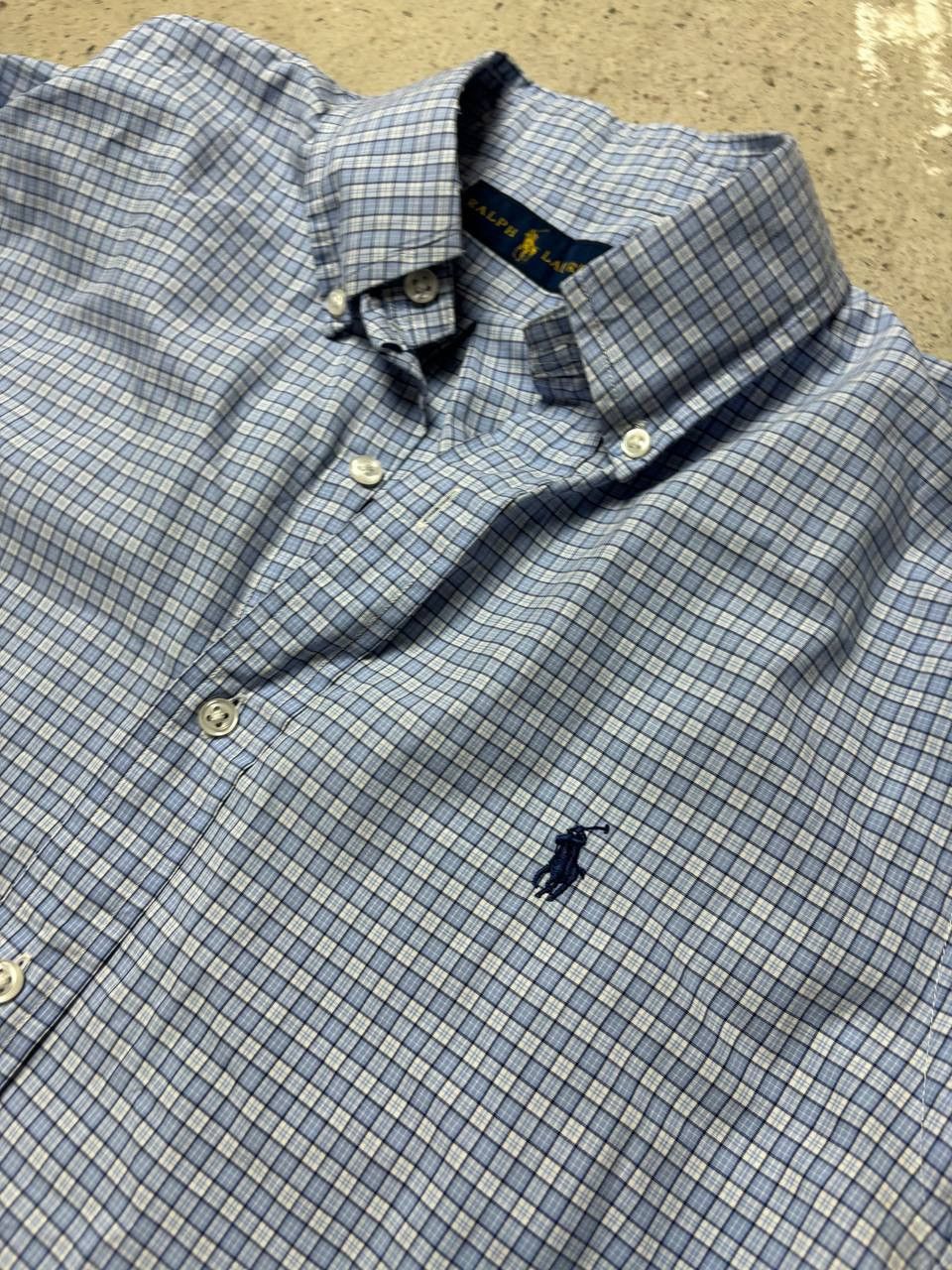 Polo Ralph Lauren × Vintage Vintage Y2K Polo Ralph Lauren Embroidered Mini Logo Shirt Size US L / EU 52-54 / 3 - 3 Thumbnail