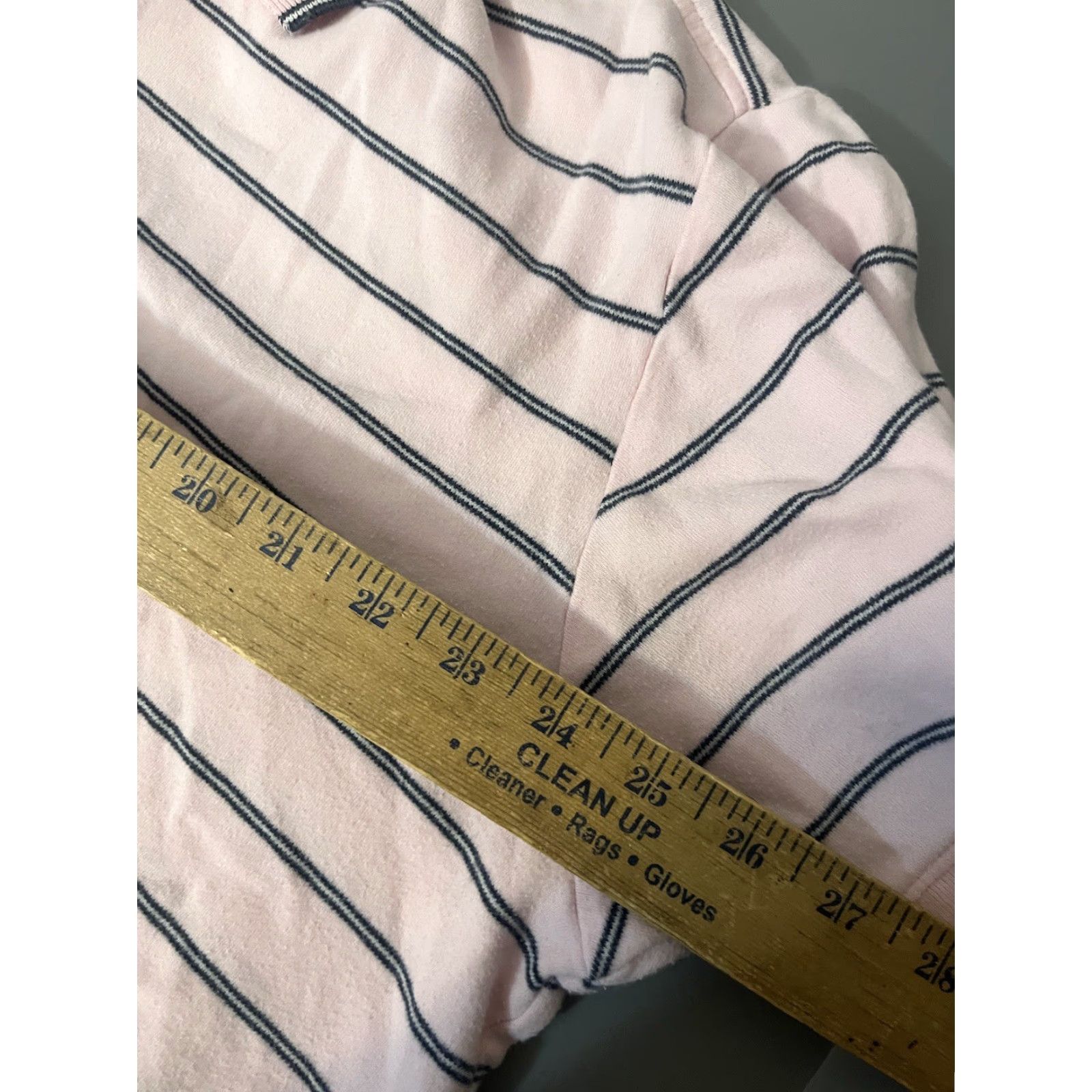 Old Navy Old Navy Polo Shirt Striped Cotton Vintage Casual Short Sleeve Button Front Mens XL Pink Size US XL / EU 56 / 4 - 5 Thumbnail