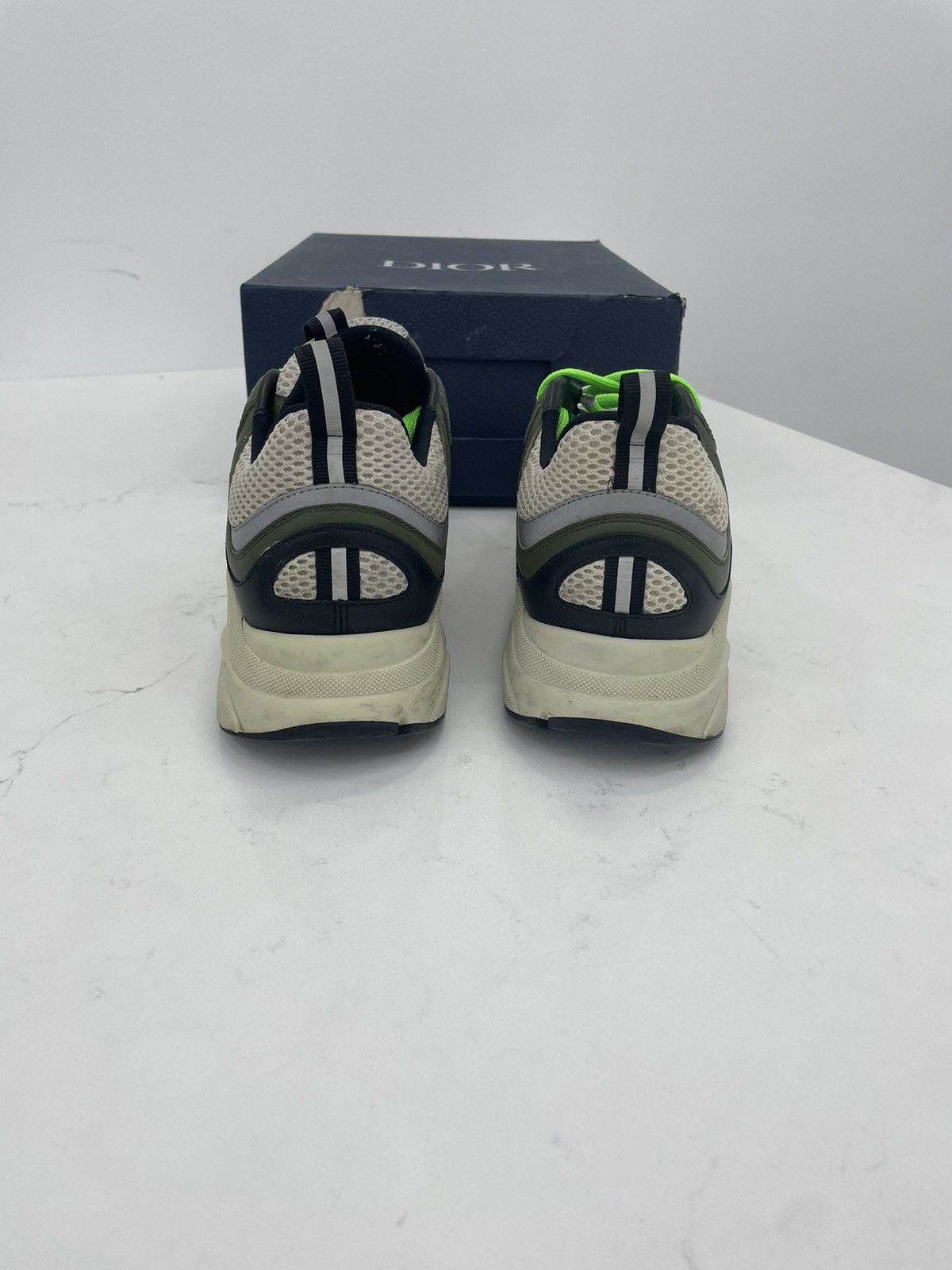 Dior Dior B22 green, white and black Size US 8 / EU 41 - 3 Thumbnail