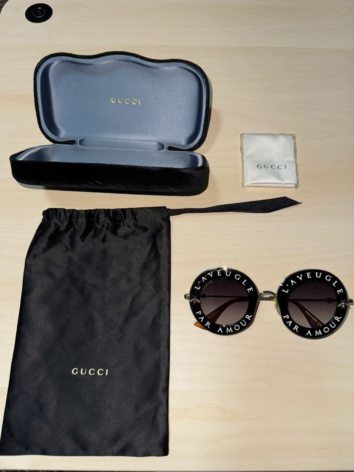 Gucci Gucci Sunglasses Size ONE SIZE - 2 Thumbnail