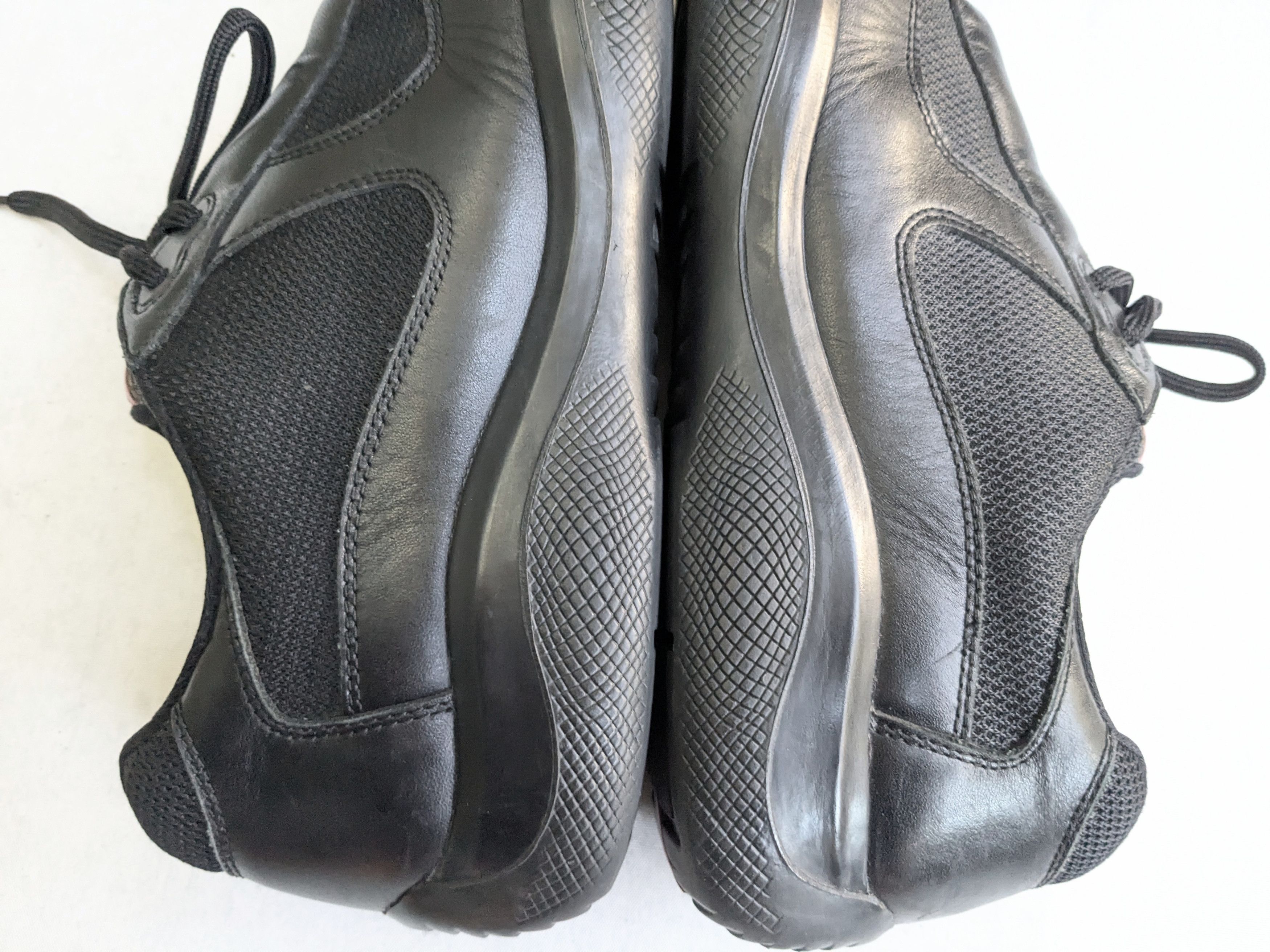 Prada Prada America's Cup Sneakers Black 11 Low Leather Size US 11 / EU 44 - 9 Thumbnail