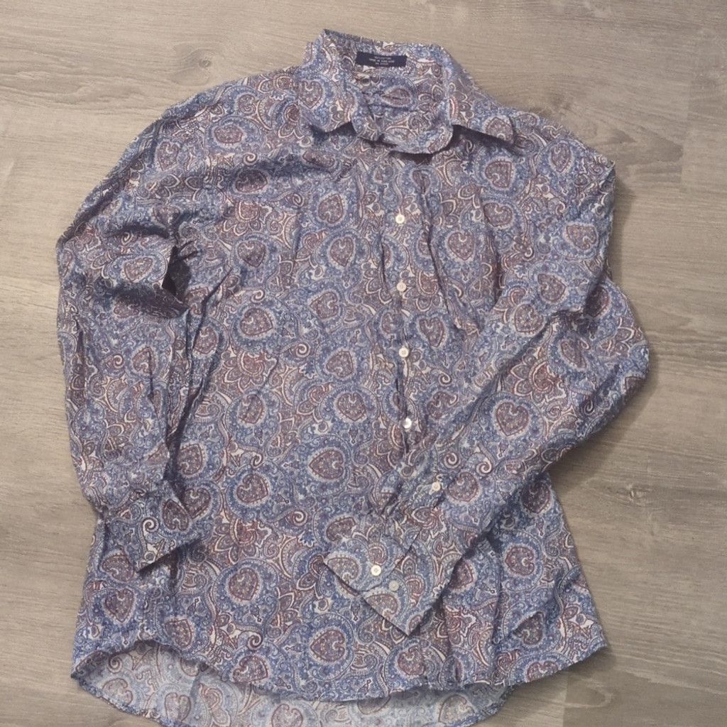 Alan Flusser Alan flusser paisley button down shirt size large Size US L / EU 52-54 / 3 - 1 Thumbnail