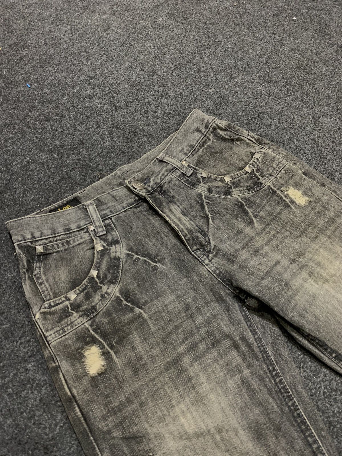 Hysteric Glamour × If Six Was Nine × Japanese Brand Dark brown skulls guns Lee style Size US 29 - 7 Thumbnail