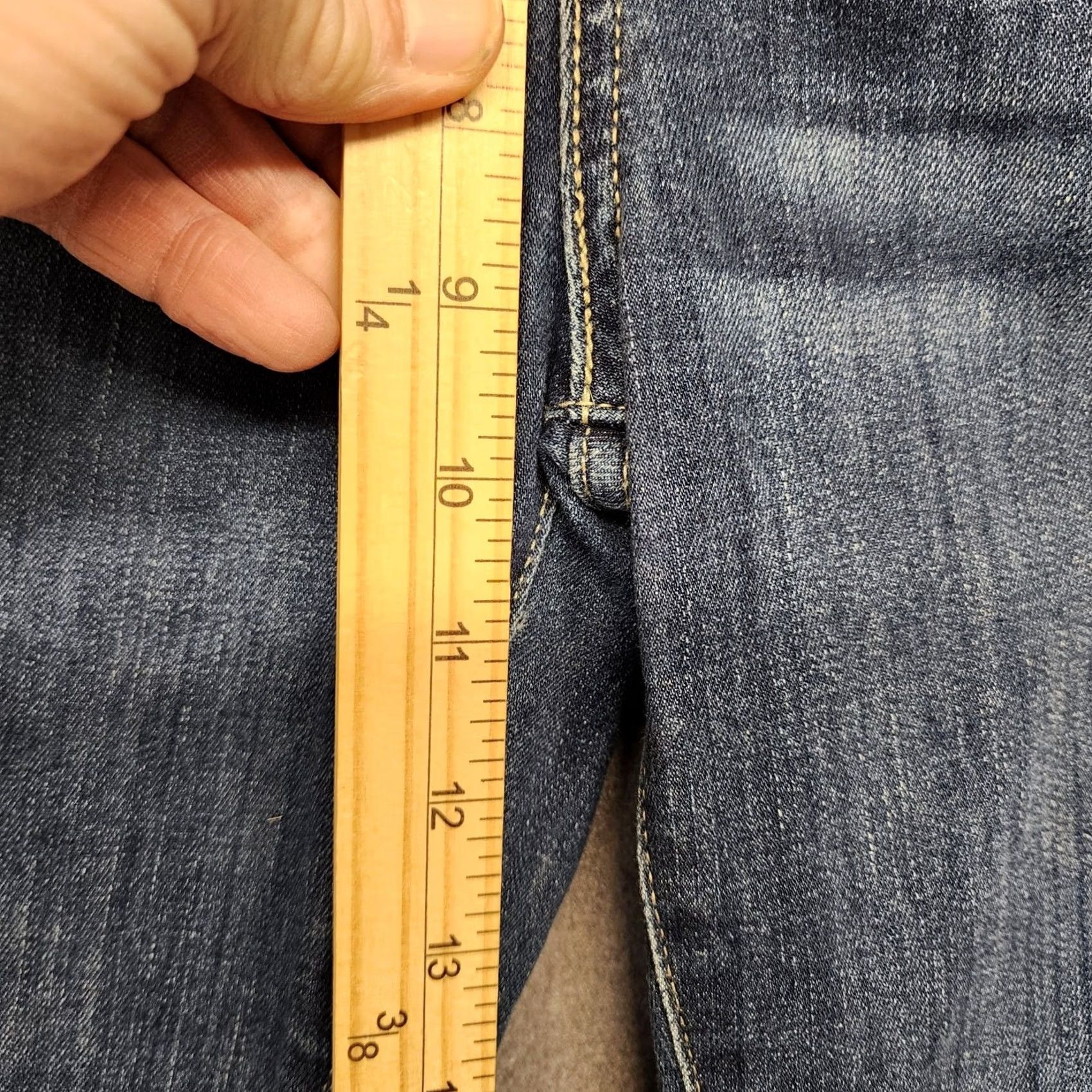 Levi's Levi's Signature Jeans Womens Boots Blue Mid Rise 28x30 28in Inseam 5-Pocket Stretch Denim Jeans Mens Girls Size 28" / US 6 / IT 42 - 5 Thumbnail