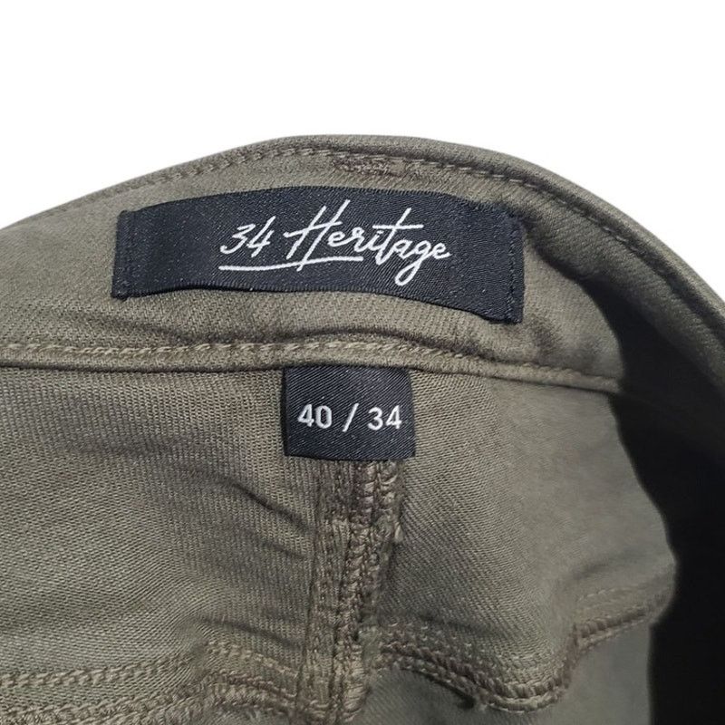 34 Heritage 34 Heritage Green Courage Mid Rise Straight Leg Pants Size US 40 / EU 56 - 5 Thumbnail