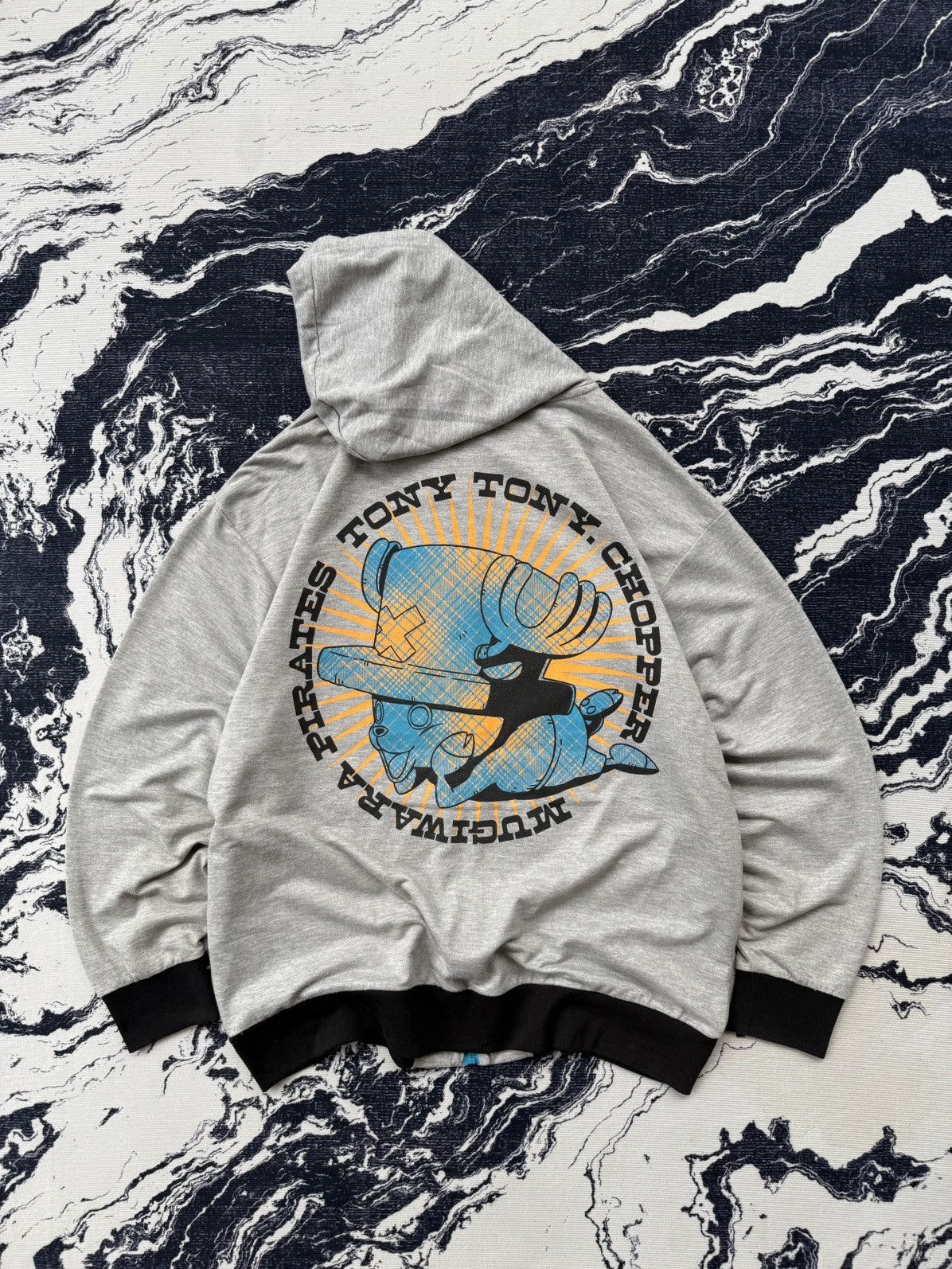 Anime × One Piece × Vintage Rimaster one piece anime ziphoodie Size US XL / EU 56 / 4 - 1 Thumbnail