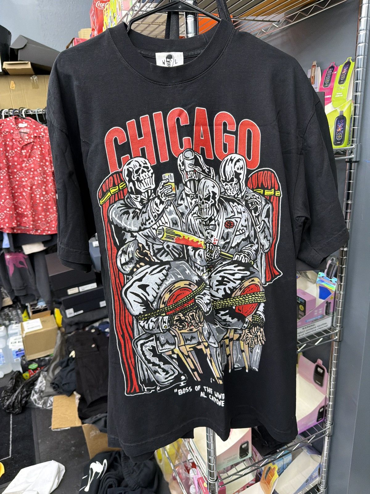 Warren Lotas Warren lotas Chicago Al Capone tee size large Size US L / EU 52-54 / 3 - 1 Thumbnail