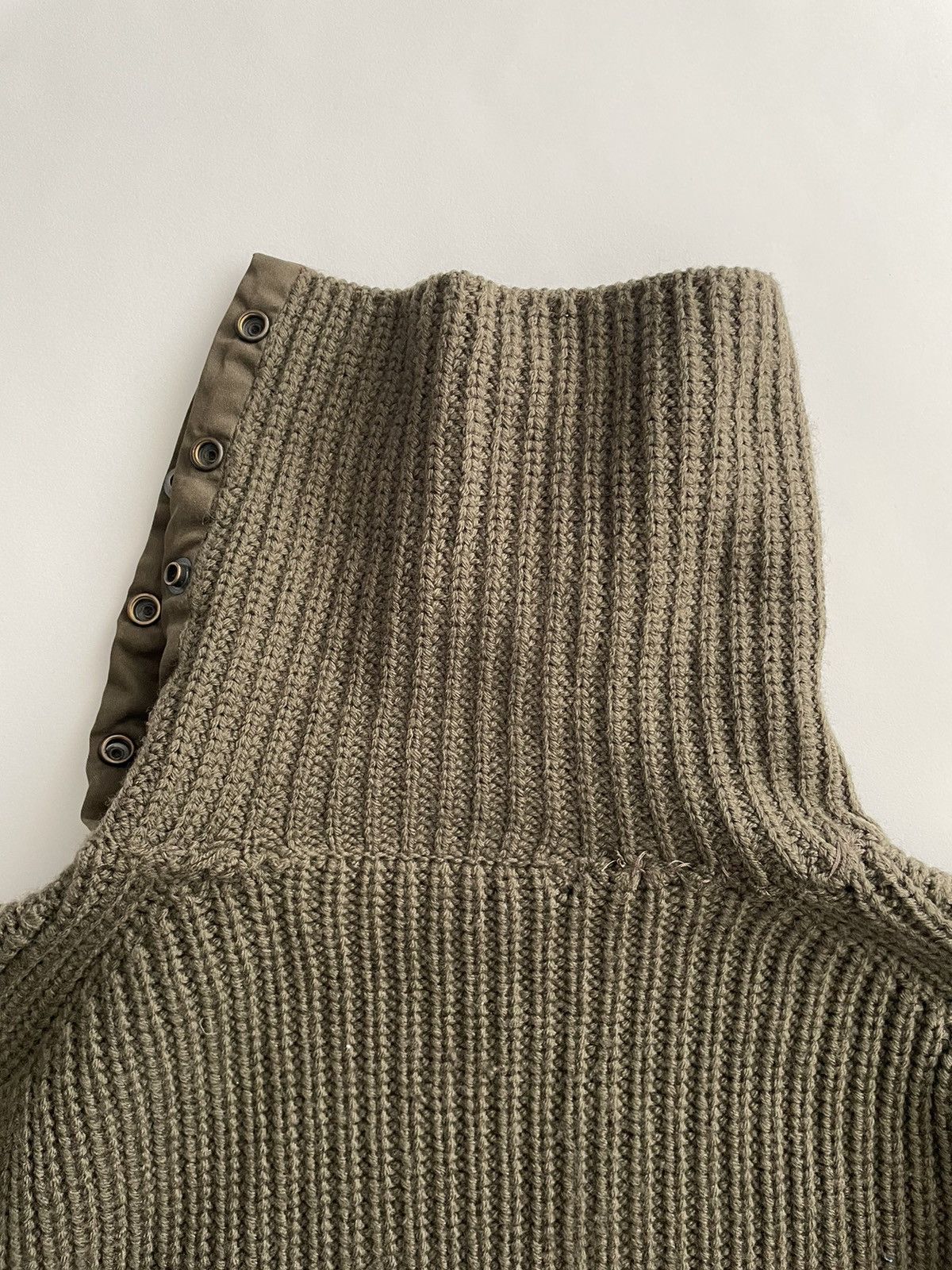 Prada Prada Early 2000’s Heavy Wool Turtleneck Wool Sweater Size US M / EU 48-50 / 2 - 9 Thumbnail