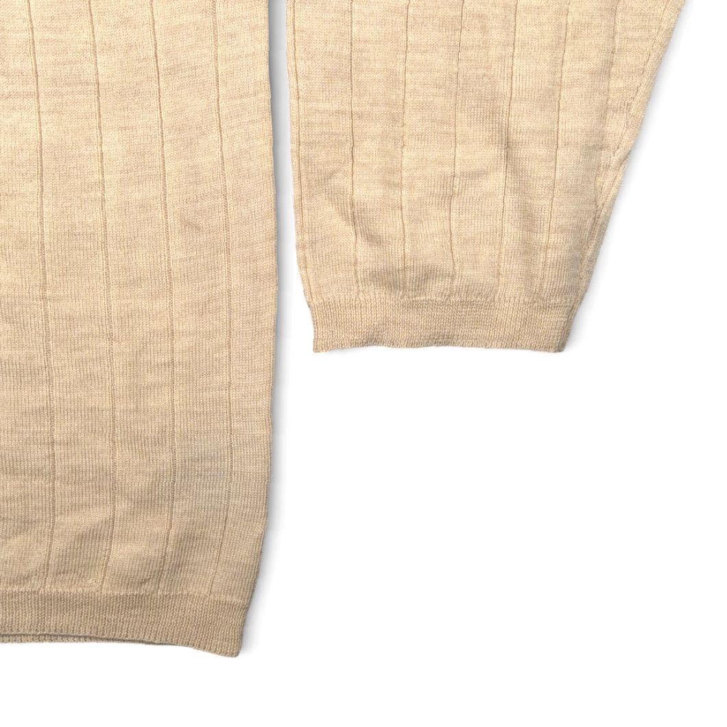 Ferrari VINTAGE J Ferrar Sweater Adult 2XL Brown Merino Wool Deadstock Tags 90s Wool Crew Knt Knit Pullover Mens Brown 90s Vintage J Ferrar Sweater 2XL Mens Size US XXL / EU 58 / 5 - 6 Thumbnail