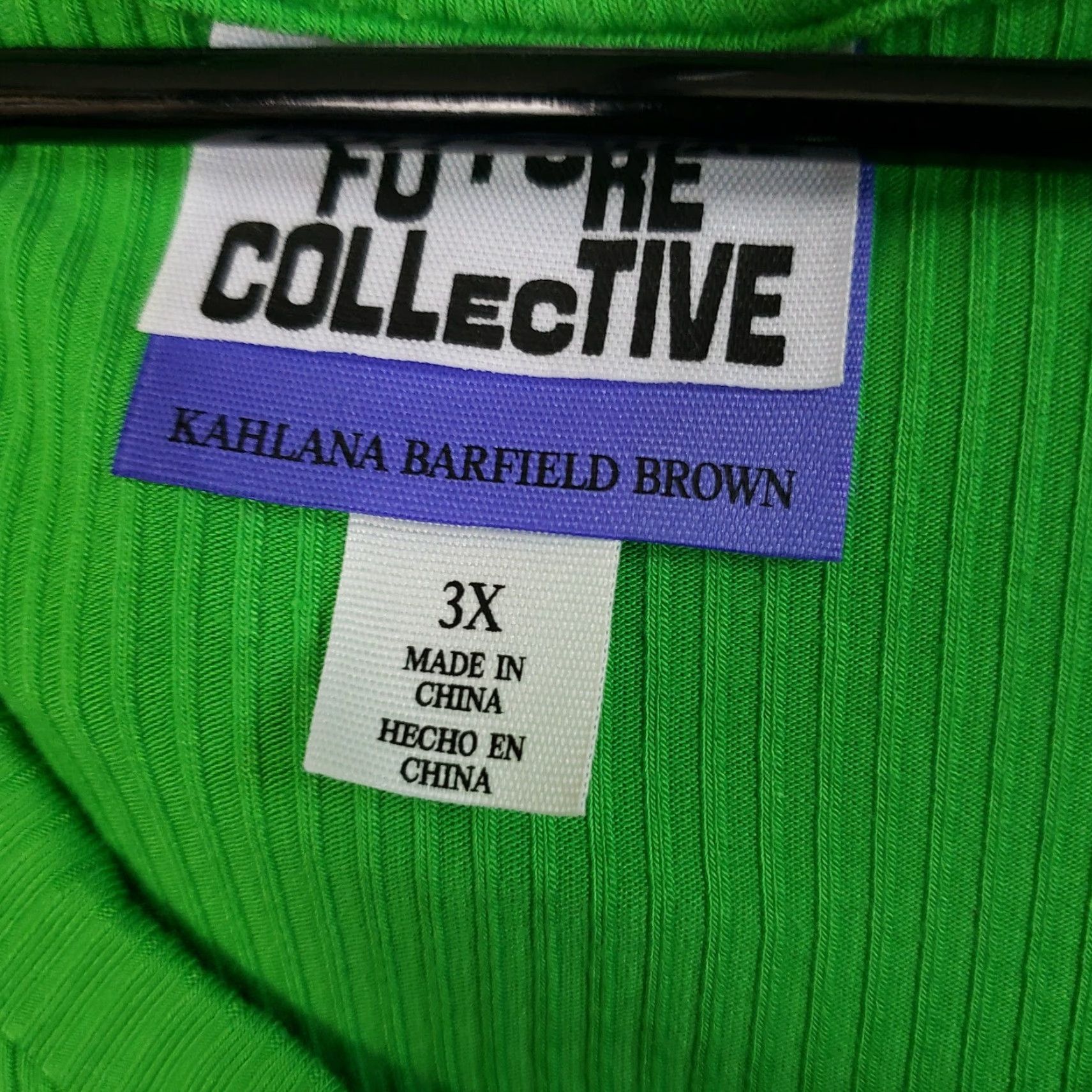 Vintage Future Collective Womens Dress 3X Green Ribbed Cutout Sleeveless Bodycon Long Rayon Blend Casual Vintage No N/A Size XXL / US 16-18 / IT 52-54 - 5 Thumbnail
