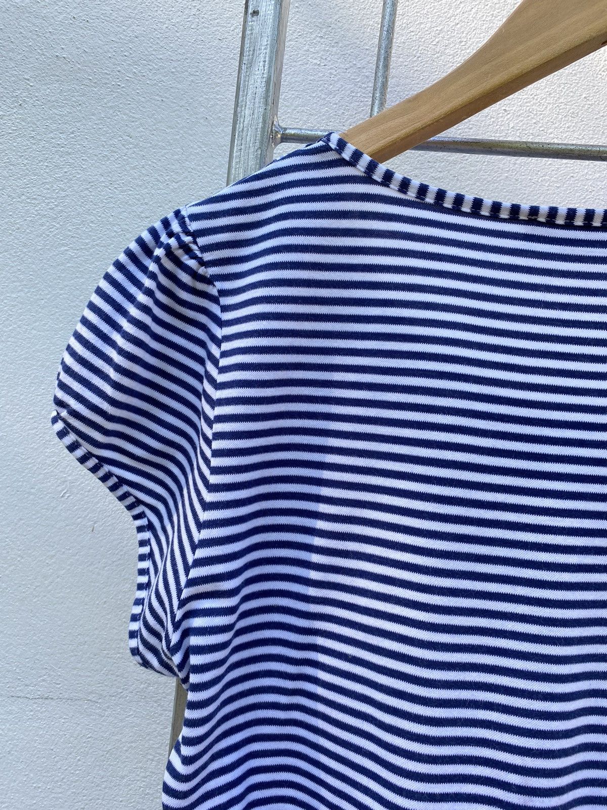 Designer Love Moschino deconstruction layer bule blouse on tee Size M / US 6-8 / IT 42-44 - 14 Thumbnail