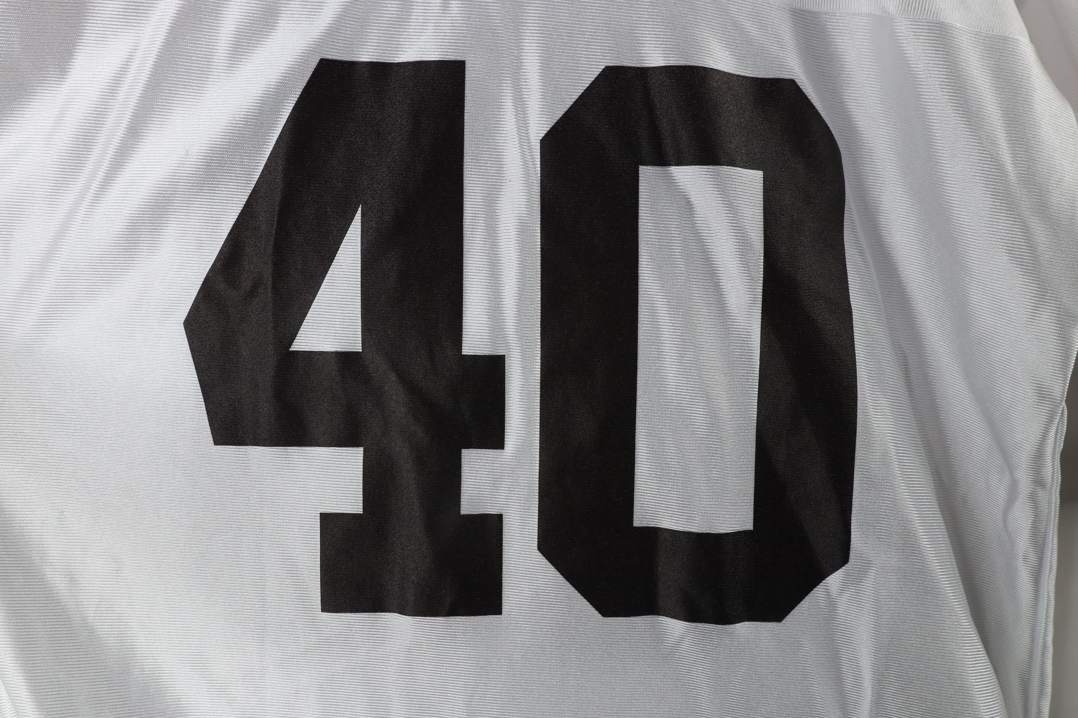 Vintage Vintage Peyton Cleveland Browns Football Jersey White #40 Size US L / EU 52-54 / 3 - 10 Thumbnail