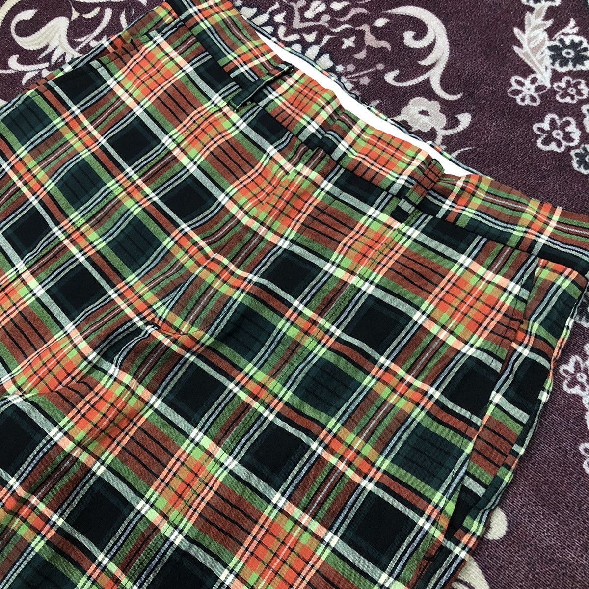 GU × Japanese Brand GU X Beautiful People Tartan Check Design Casual Pants Size 30" / US 8 / IT 44 - 6 Thumbnail