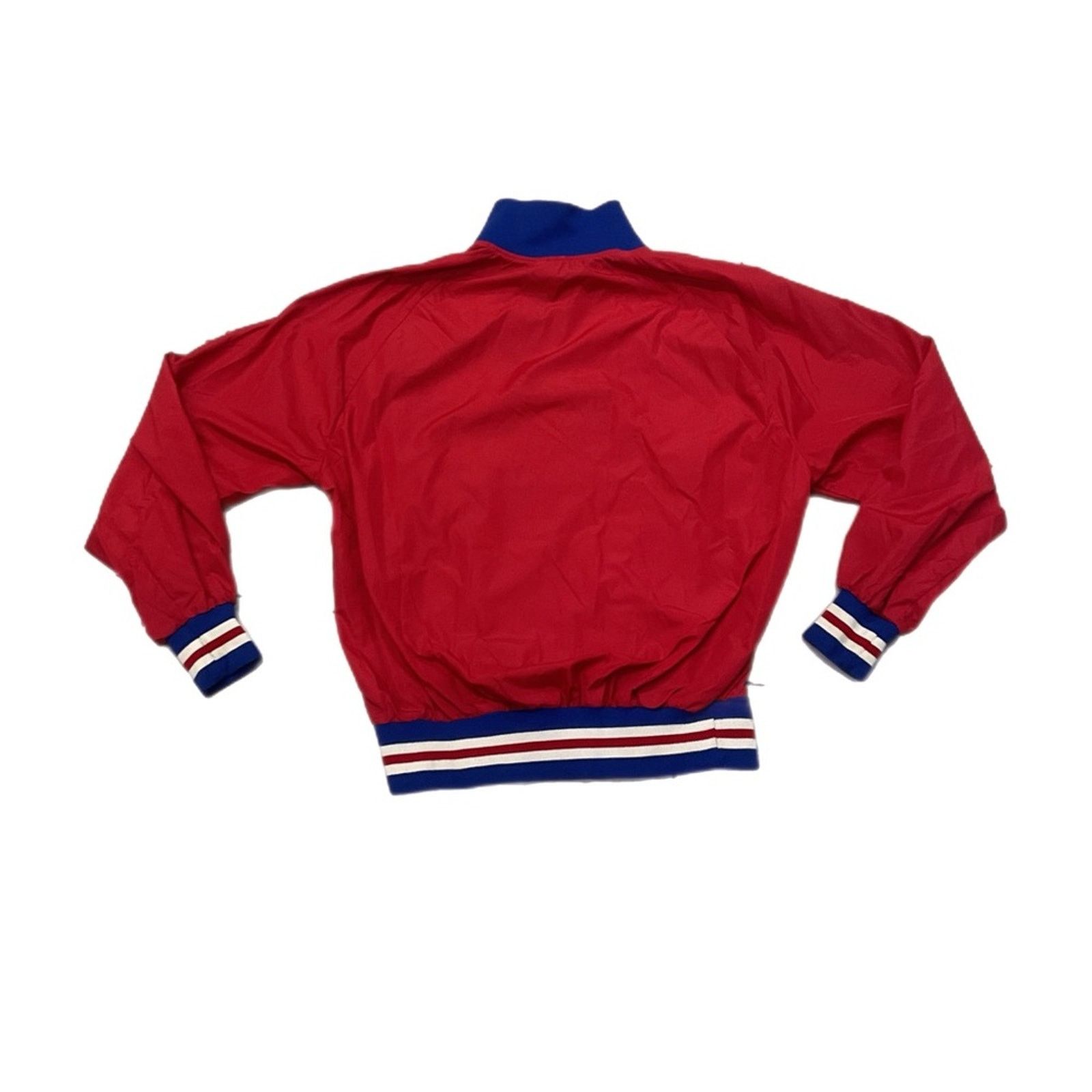 Vintage Vintage USA Track Windbreaker Jacket Size US XL / EU 56 / 4 - 2 Thumbnail