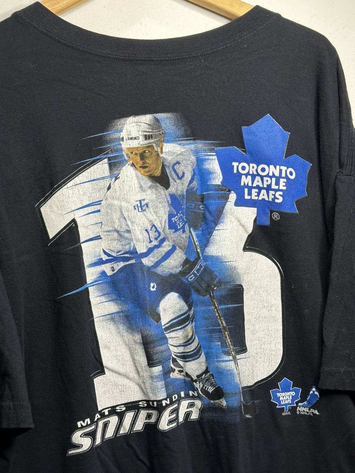 NHL Vtg Toronto Maple Leafs Mats Sundin NHL graphic T-shirt Size US XL / EU 56 / 4 - 2 Thumbnail