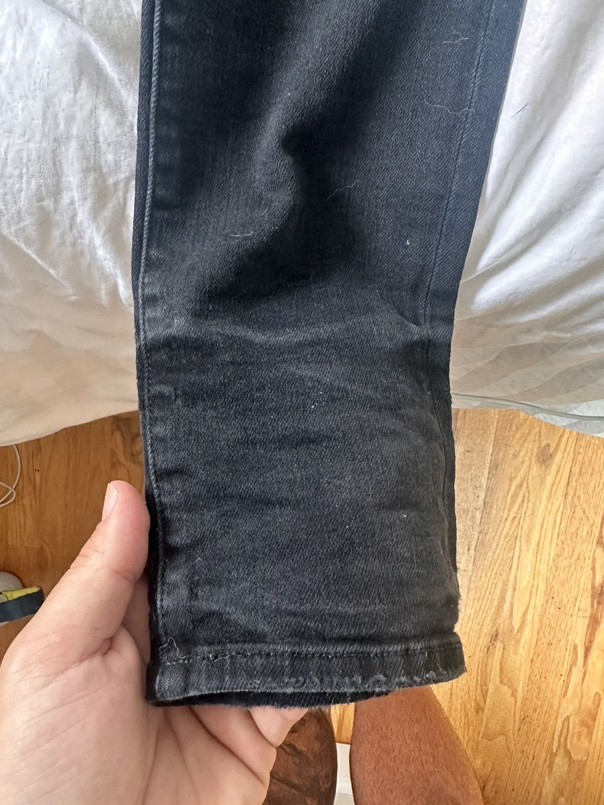 Amiri Amiri Black Biker Thrasher Jean Size US 32 / EU 48 - 4 Thumbnail