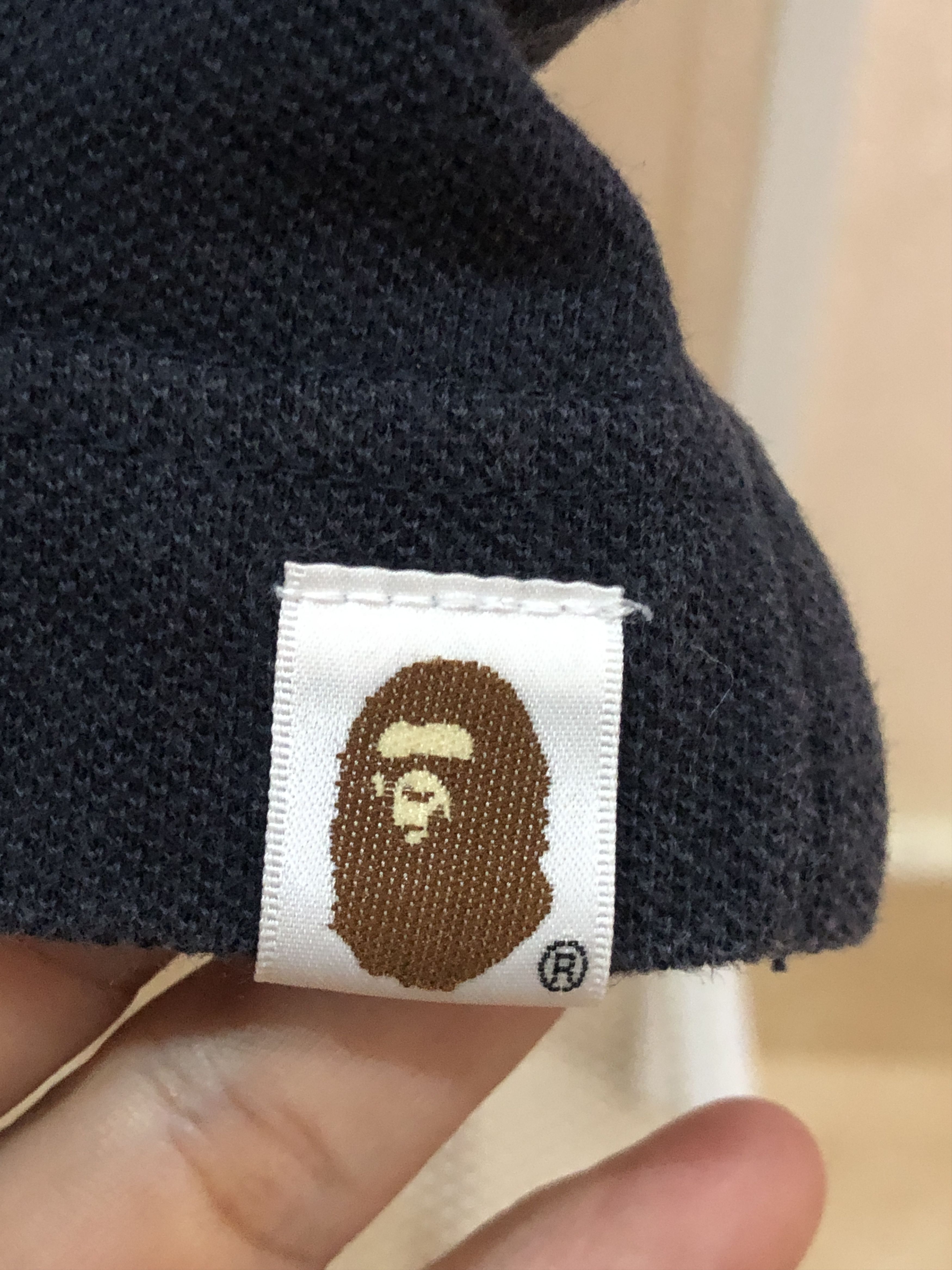 Bape A Bathing Ape (BAPE) College Logo Graphic Print Polo shirt Size US L / EU 52-54 / 3 - 4 Thumbnail