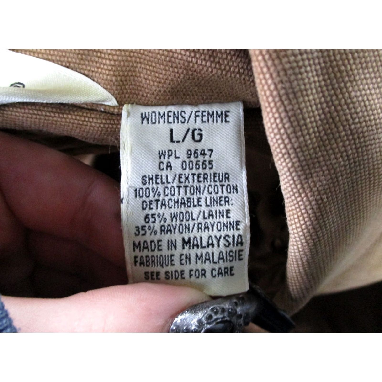 Eddie Bauer VINTAGE Eddie Bauer Coat Womens L Brown Wool Blend Overcoat Pea Coat Fall Winter 90s Womens Size L / US 10 / IT 46 - 7 Thumbnail
