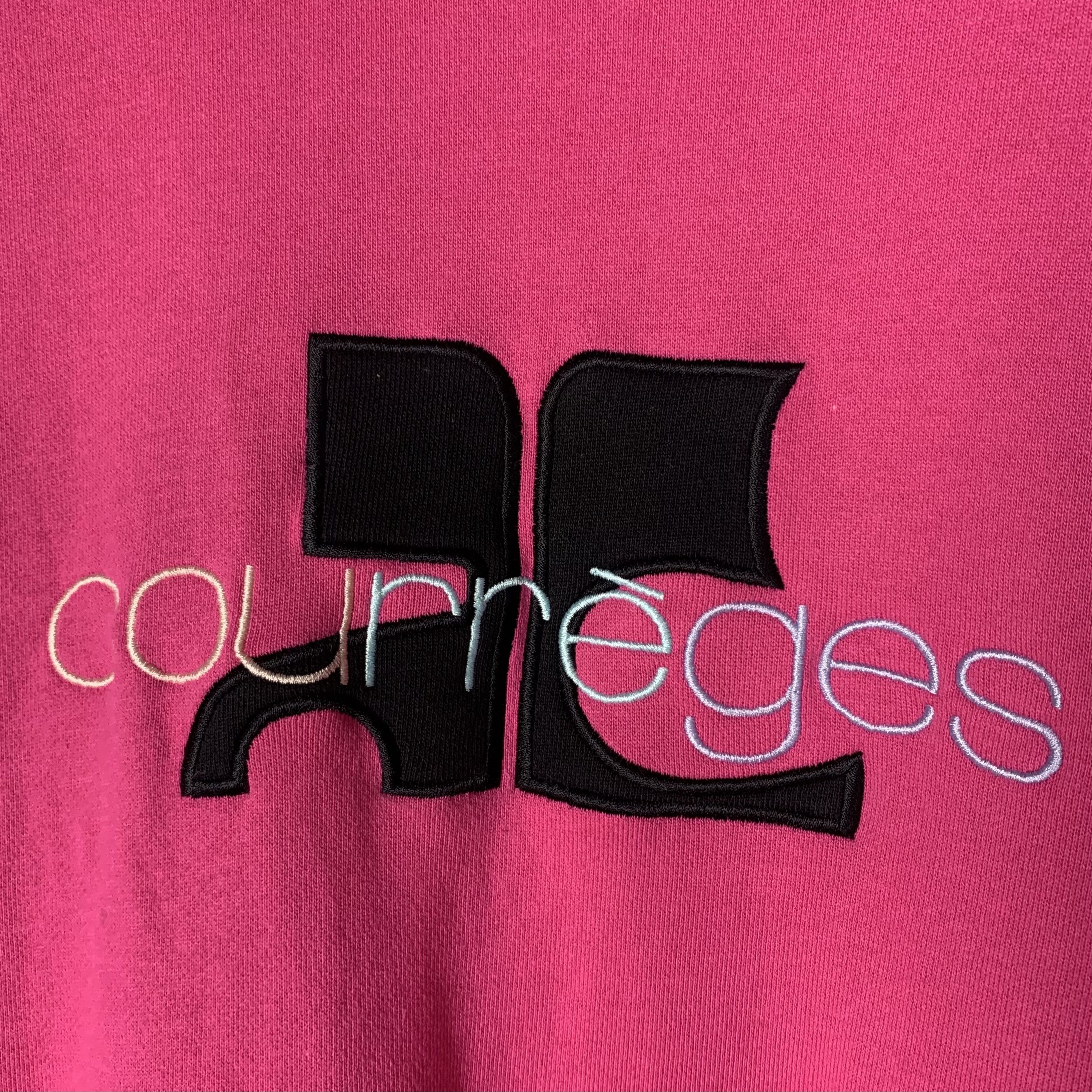Courreges Vintage Courreges Paris Sweatshirt Crewneck Size L / US 10 / IT 46 - 3 Thumbnail