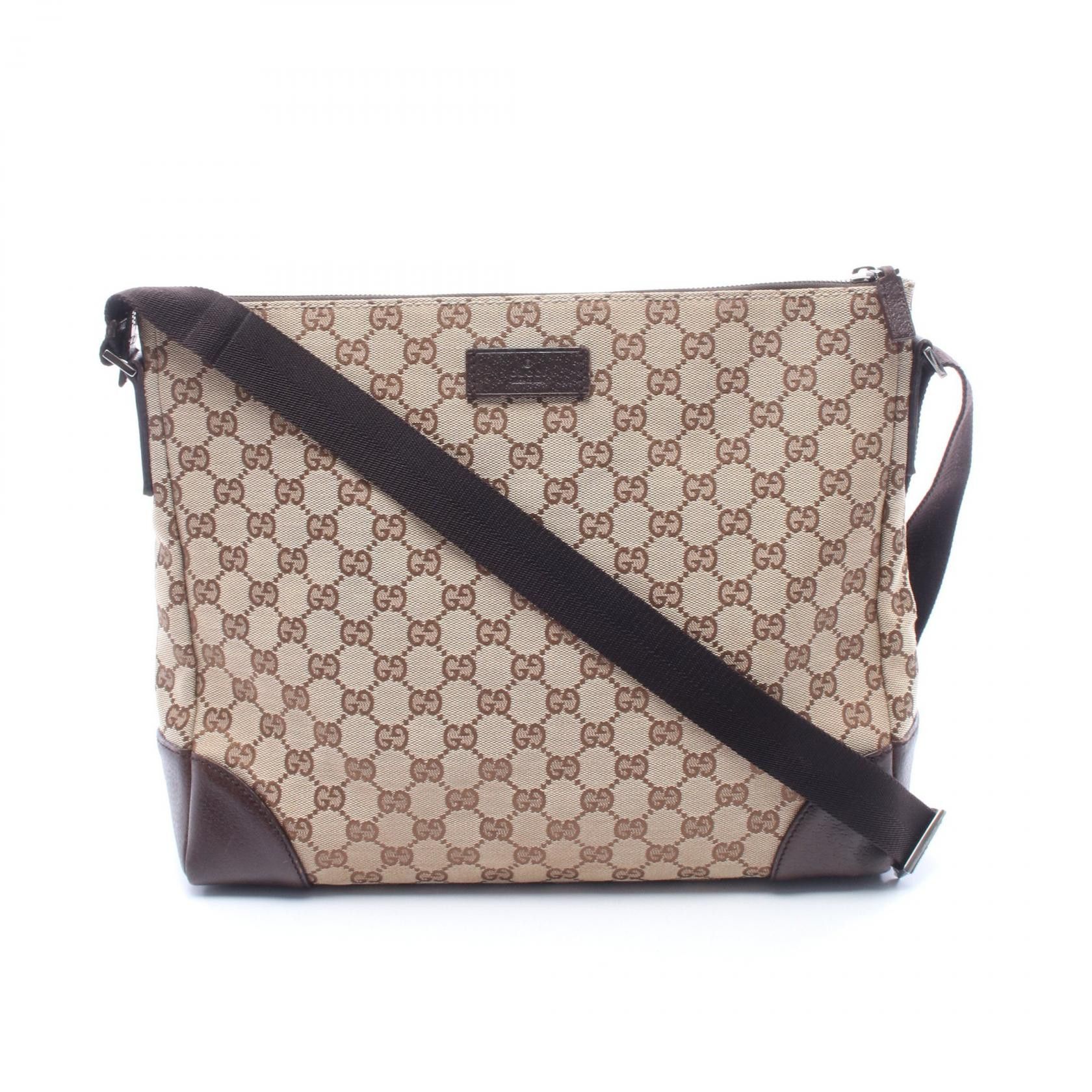 Gucci Gucci Gucci GG Canvas Shoulder Bag Textile Shoulder Bag 110054 DUTY FREE for USA Size ONE SIZE - 1 Thumbnail