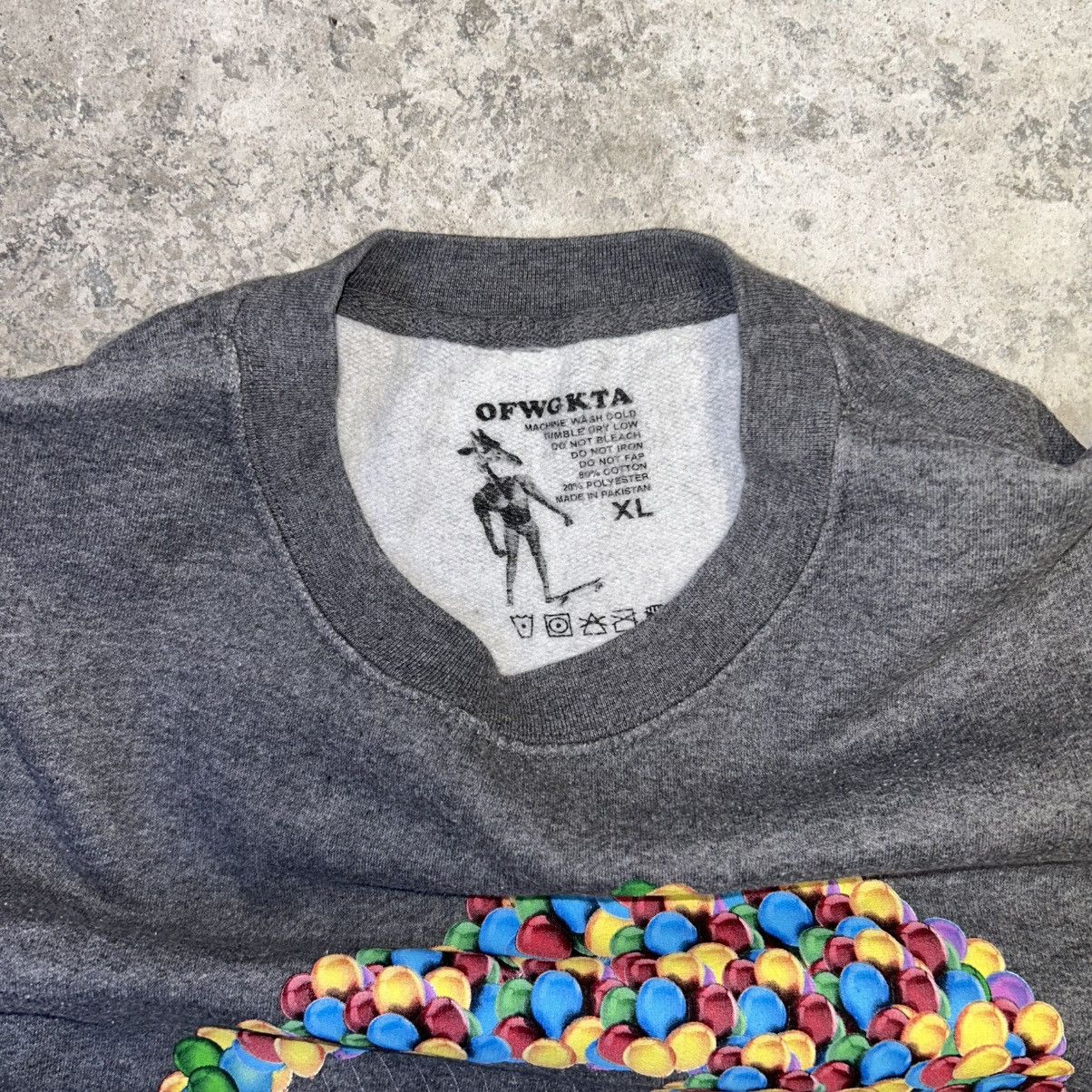 Golf Wang Odd Future OFWGKTA Jasper Dolphin Balloon Gray Crewneck Size US XL / EU 56 / 4 - 3 Thumbnail