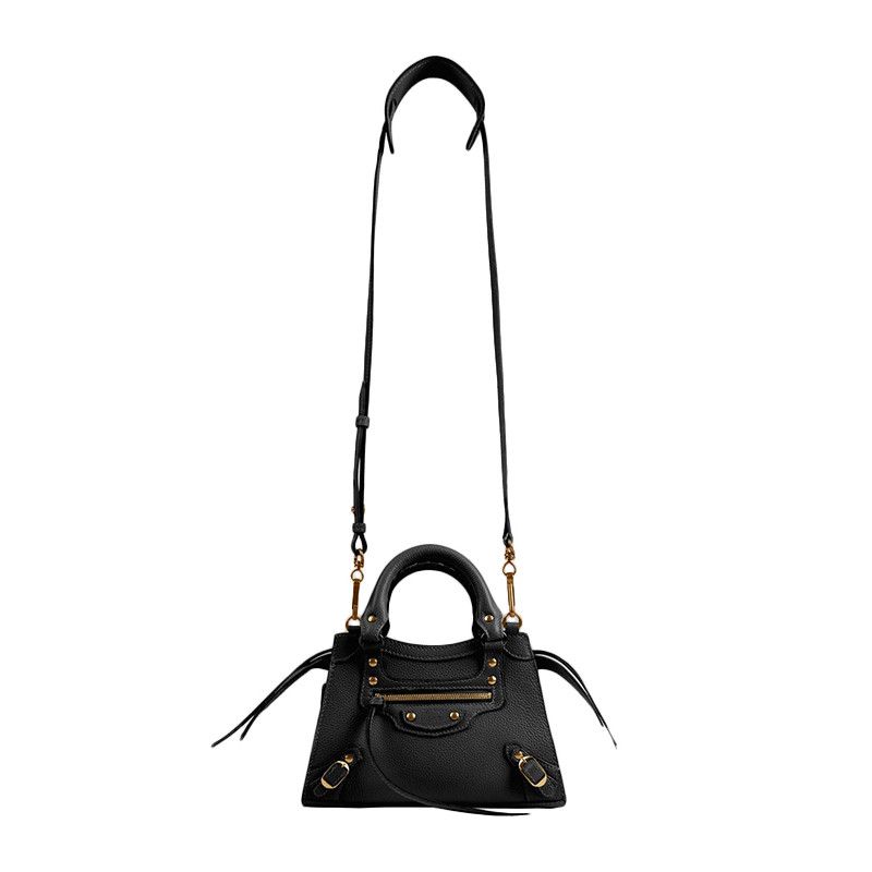 Balenciaga o1bcso1str0924 Size: OS / Neo Classic Mini Handbag in Black Size ONE SIZE - 2 Thumbnail