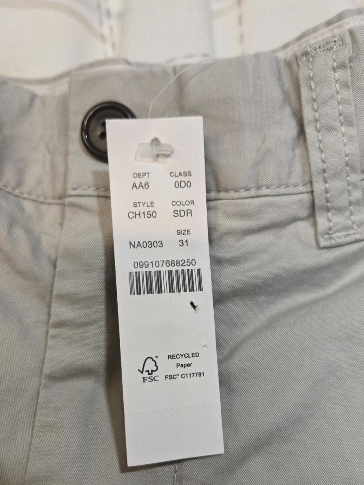 J.Crew J Crew 9" Portsider stretch chino short Size US 31 - 4 Thumbnail
