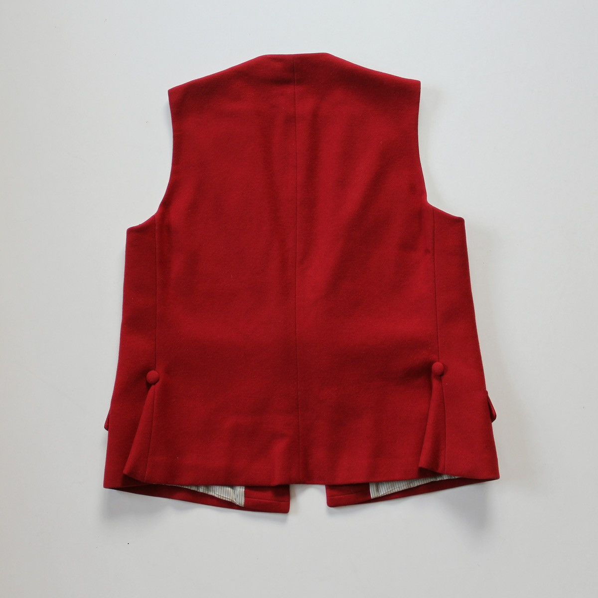 Jean Paul Gaultier Vintage 80s Jean Paul Gaultier Wool Waiters Vest Size US L / EU 52-54 / 3 - 10 Thumbnail