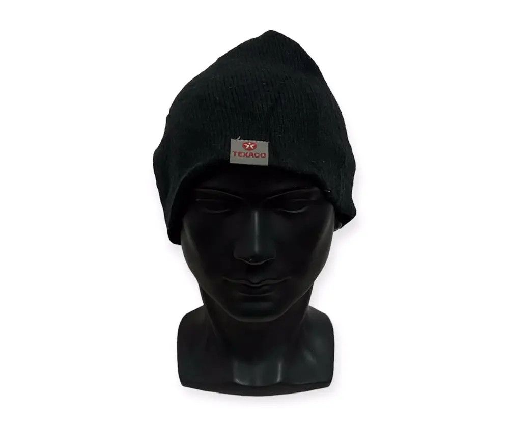 Japanese Brand × Vintage Vintage Texaco Small Logo Beanie Hat Size ONE SIZE - 1 Thumbnail