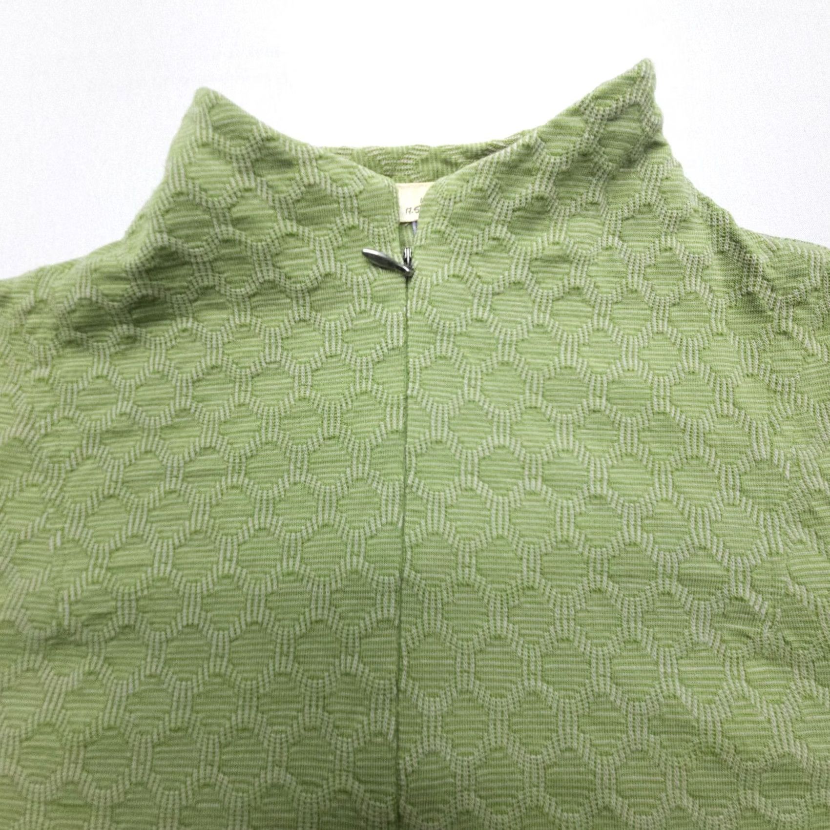 Layer 8 Ibex Merino Wool Half-Zip Pullover Womens Small Green Mid Layer Hiking Outdoor Size S / US 4 / IT 40 - 3 Thumbnail