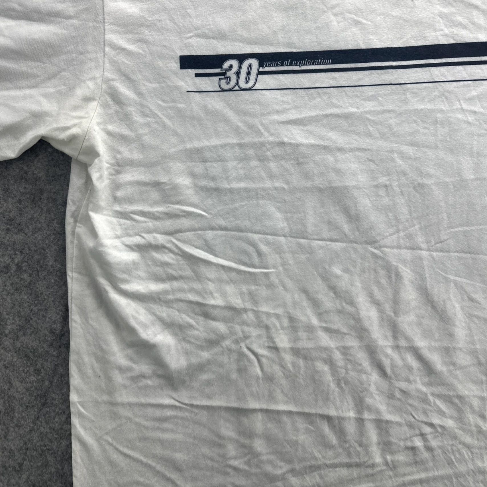 The North Face VINTAGE The North Face Shirt Mens Large White 30 Years of Exploration Anniversary Outdoor Tee Size US L / EU 52-54 / 3 - 5 Thumbnail