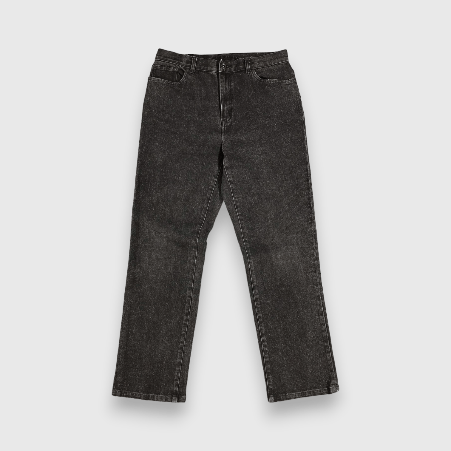 Ralph Lauren Faded Black Vintage Ralph Lauren Jeans Straight Denim-J1092 Size US 31 - 1 Thumbnail