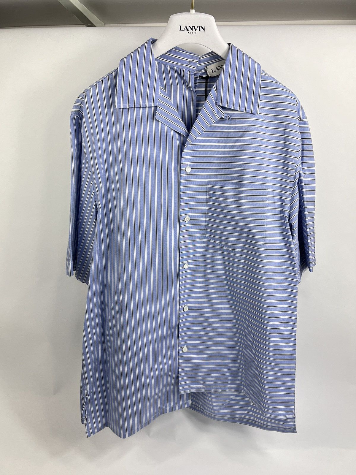 LANVIN CHEMISE STRIPED OVERSIZED SHIRT