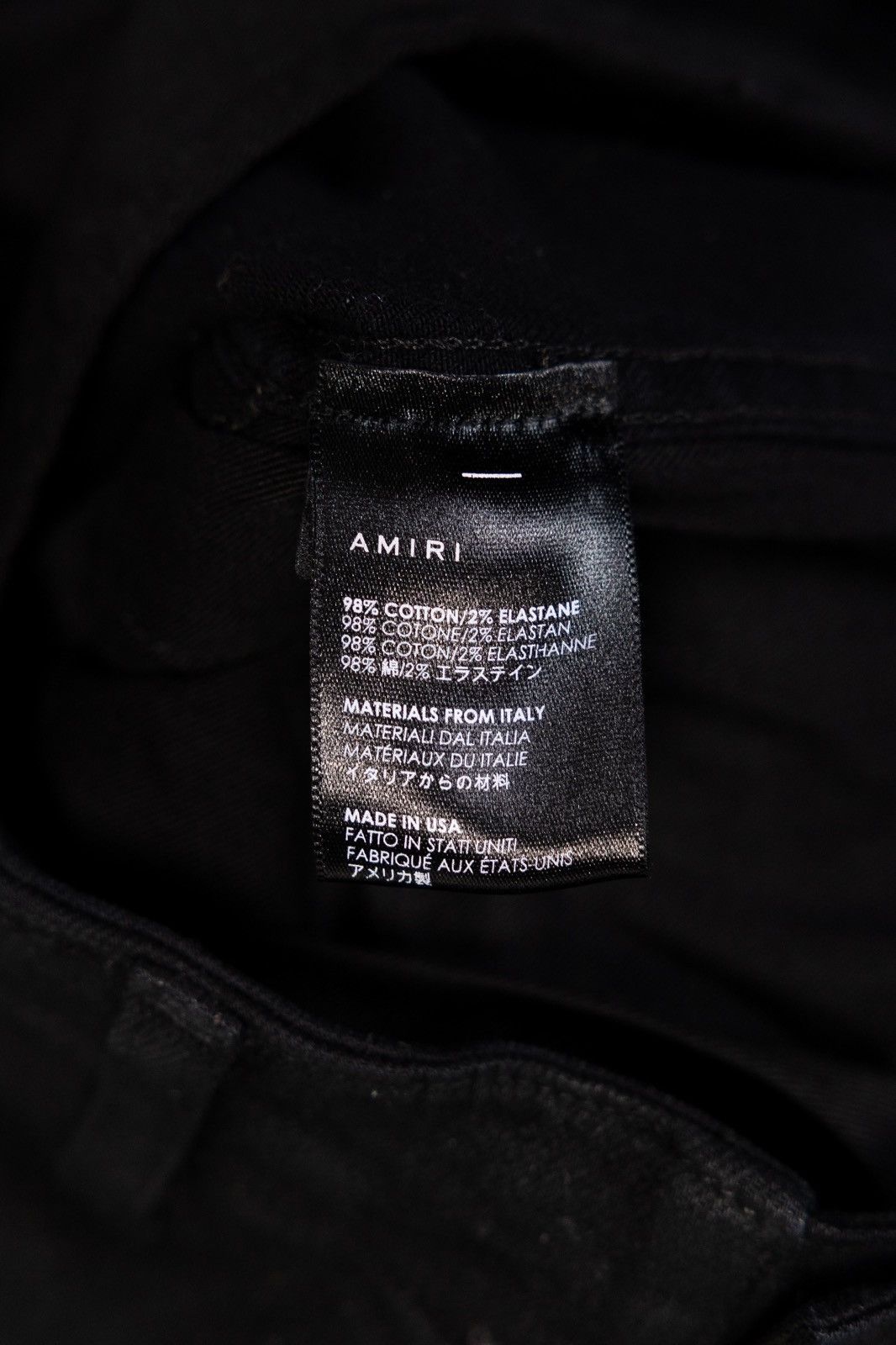 Amiri Amiri Waxed Cargo Denim Size US 29 - 6 Thumbnail