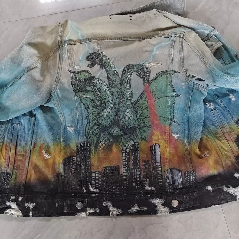 Amiri Amiri Kedora Denim Jacket Size US M / EU 48-50 / 2 - 6 Thumbnail