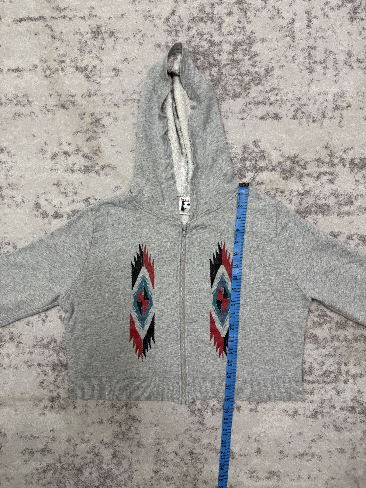 Native Drastic Slimming Aztec Ethnic patern crop top Zip Up Sweater Size M / US 6-8 / IT 42-44 - 13 Thumbnail