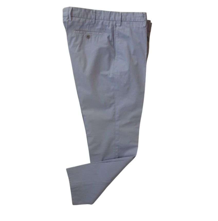 Caruso Caruso Slim Fit Cotton Trousers Size US 34 / EU 50 - 1 Thumbnail