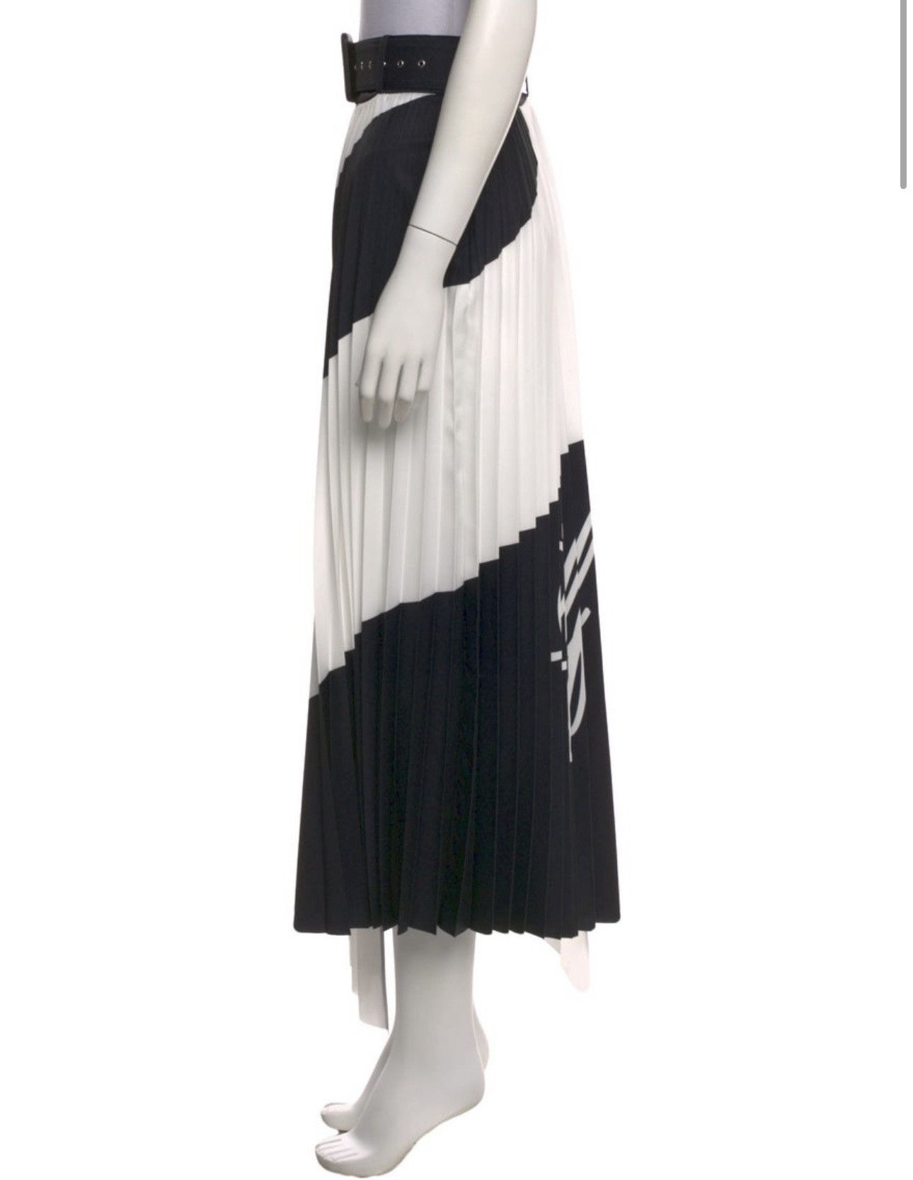 Off-White Off-white maxi skirt Size 29" - 2 Thumbnail
