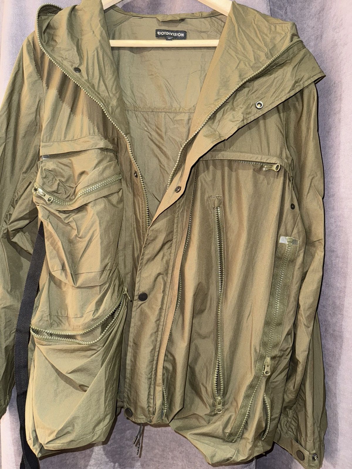 Riot Division RIOT DIVISION WRAPPING PARKA WITH SYMBIOSIS SYSTEM RD-WPWSS Size US M / EU 48-50 / 2 - 12 Thumbnail