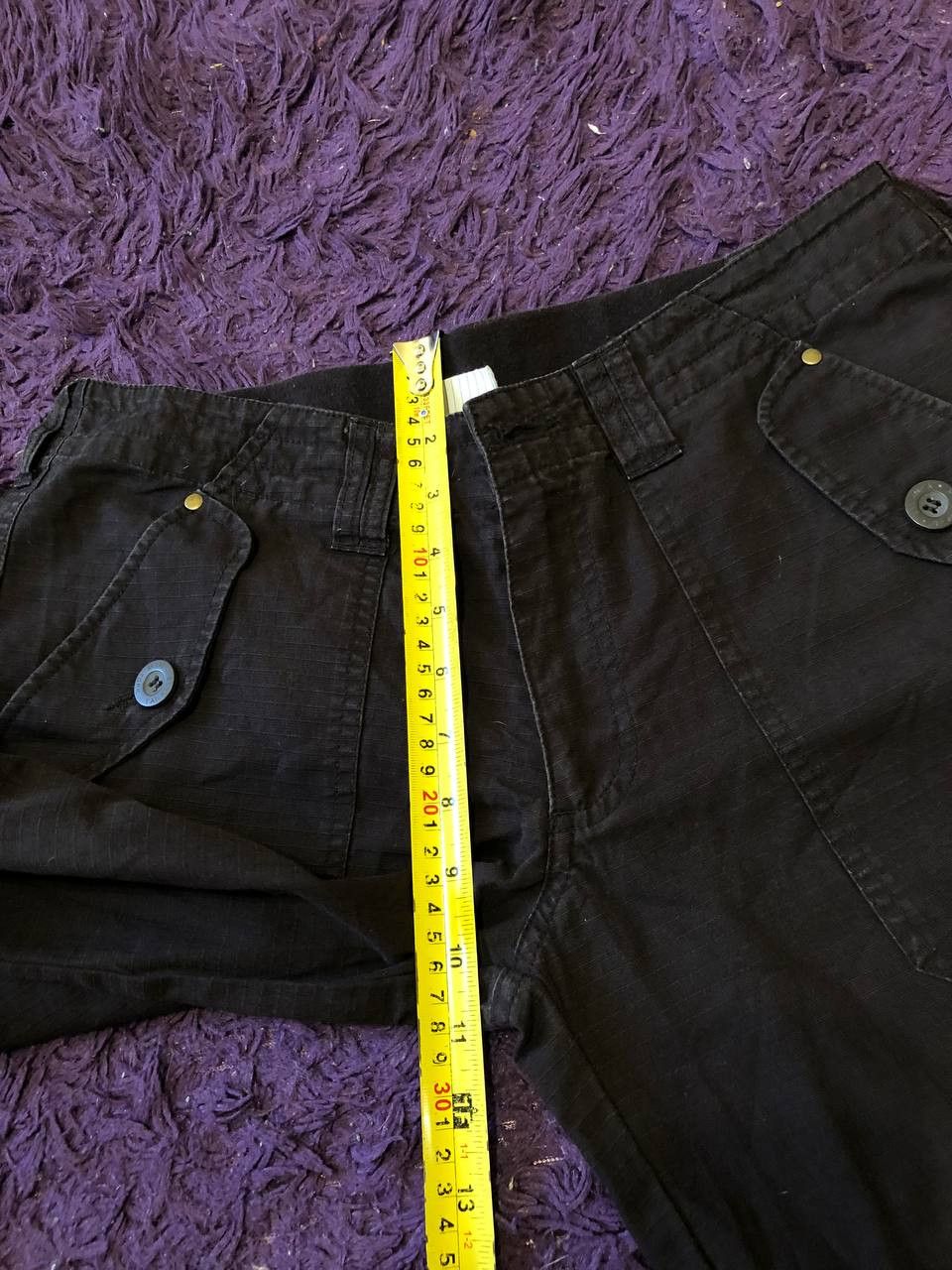 New York Yankees VINTAGE MLB NY Yankees Cargo FLARED Pants STREETWEAR Size 34" / US 12 / IT 48 - 14 Thumbnail