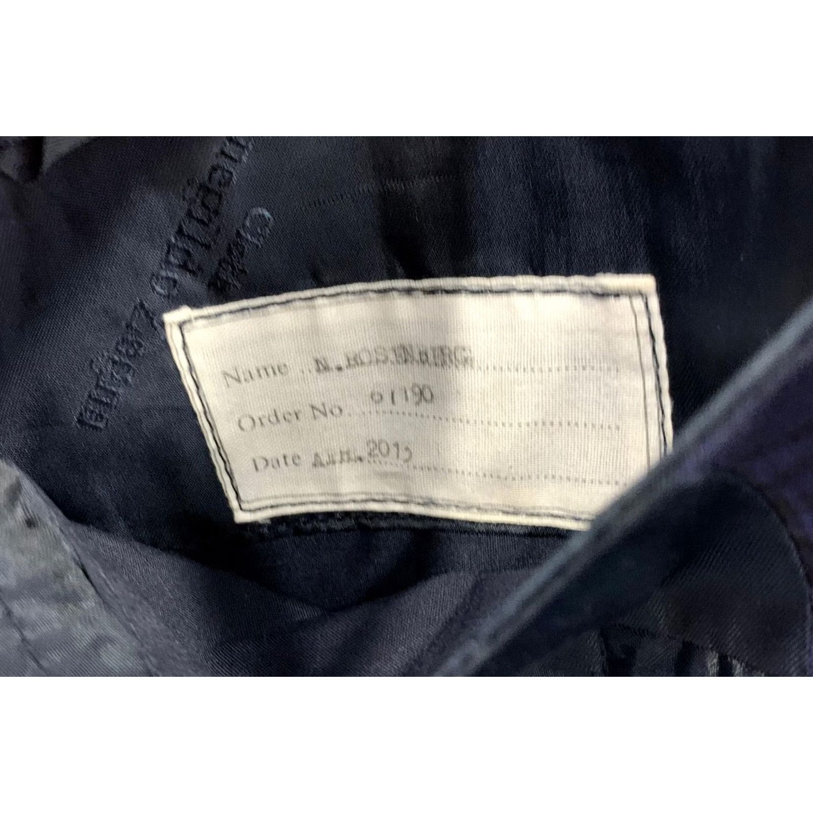 Ermenegildo Zegna VINTAGE Ermenegildo Zegna Trofeo 600 Blazer Mens 52 Chest Navy Plaid Wool Silk Italy Blazer Mens 52 Navy Plaid Wool Silk Trofeo 600 Italy Size 52R - 5 Thumbnail