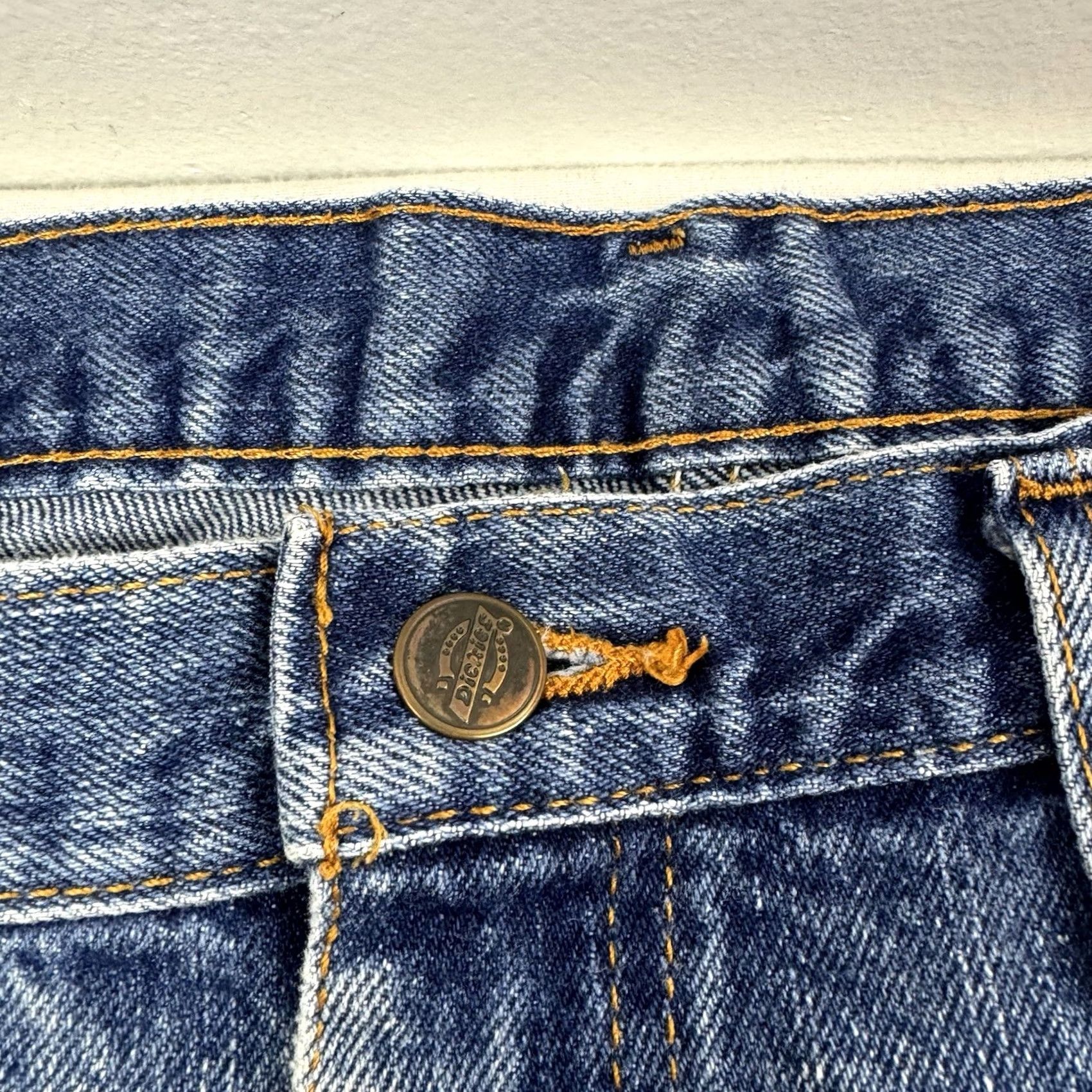 Dickies VINTAGE Dickies Jeans Men 34x30 Relaxed Fit Blue 90s Y2K Hipster Workwear Jeans Mens Size US 34 / EU 50 - 3 Thumbnail