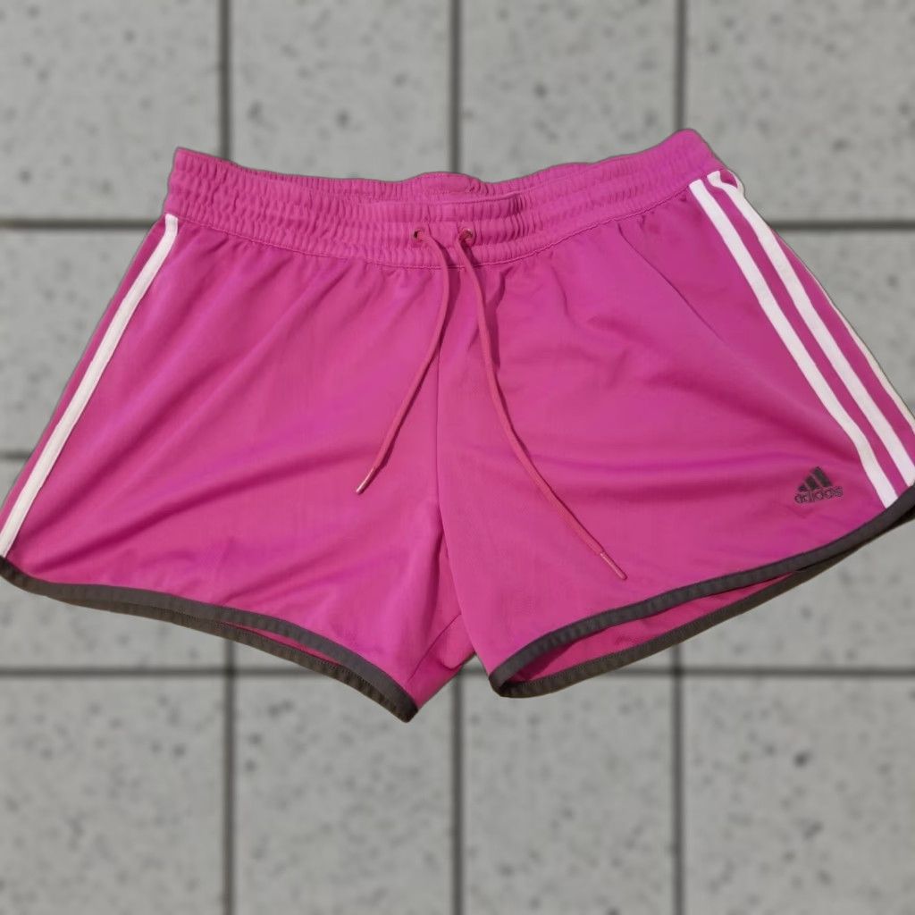 Adidas Womens adidas Shorts L Large Purple Athletic Gym Workout Size 36" / US 14 / IT 50 - 1 Thumbnail